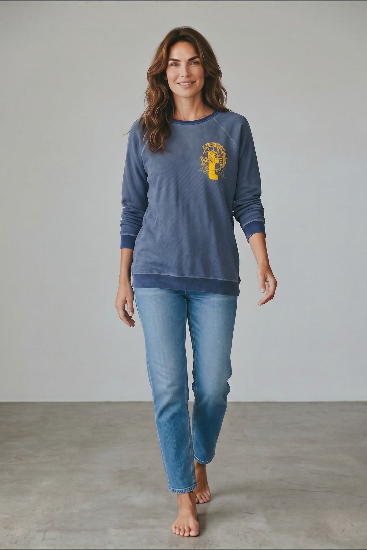 Freecity Artyard/ Supershop Stamp Superyumm Raglan - Moonshrooms Powder