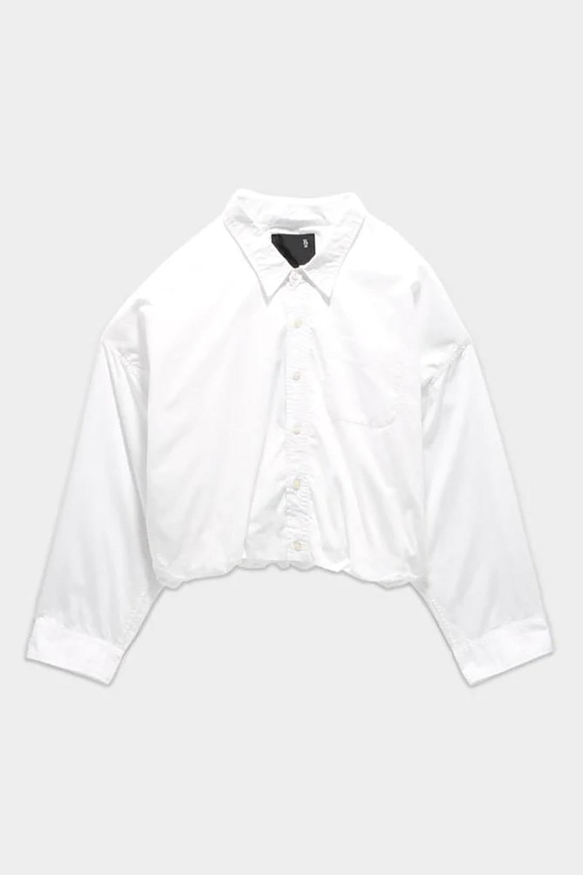 R13 Gathered Hem Shirt