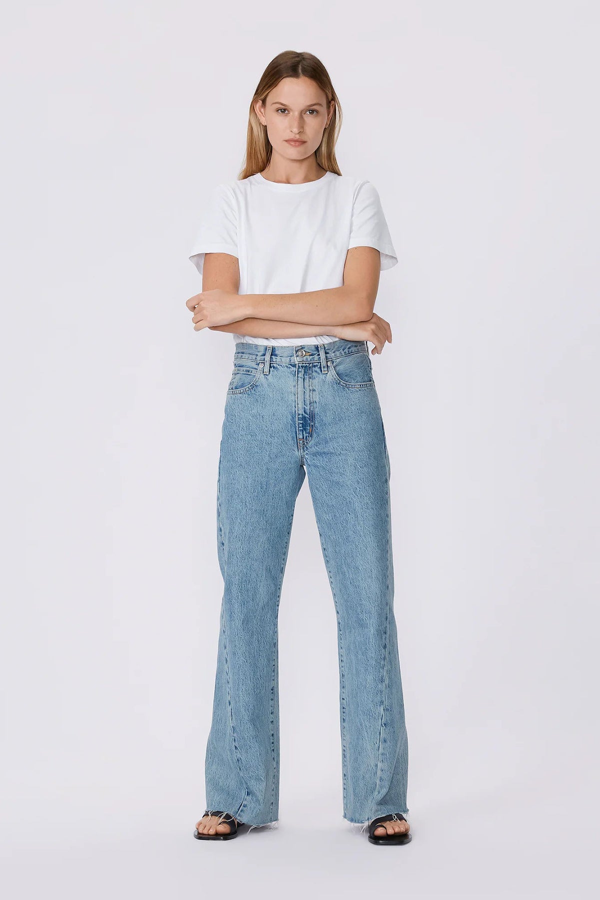 SLVRLAKE Grace Twisted Seam Jeans