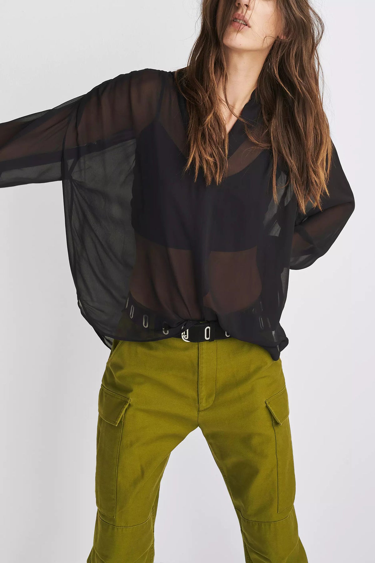 Rag & Bone Hannah Georgette Top