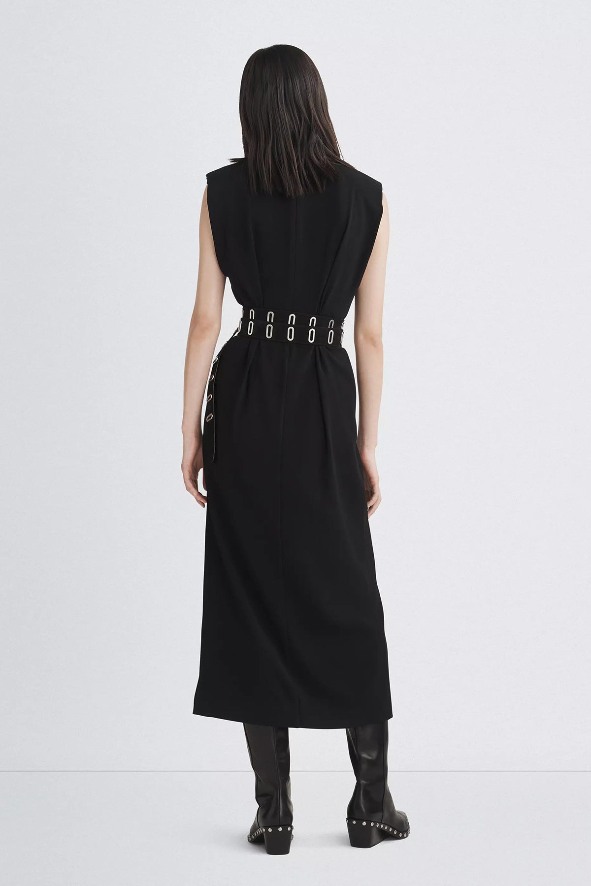 Rag & Bone Harriet Japanese Crepe Sleeveless Dress