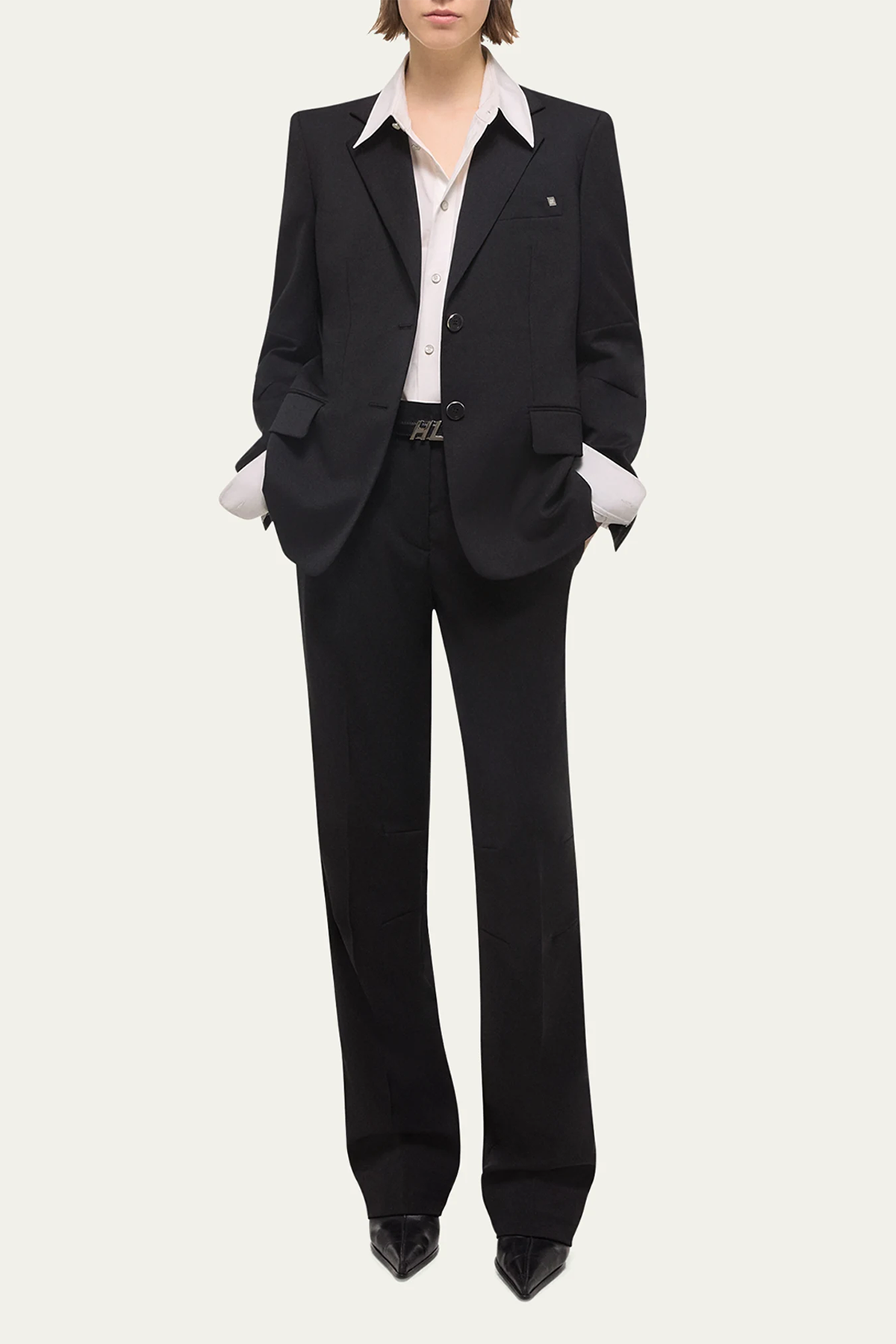 Helmut Lang Curved Classic Blazer