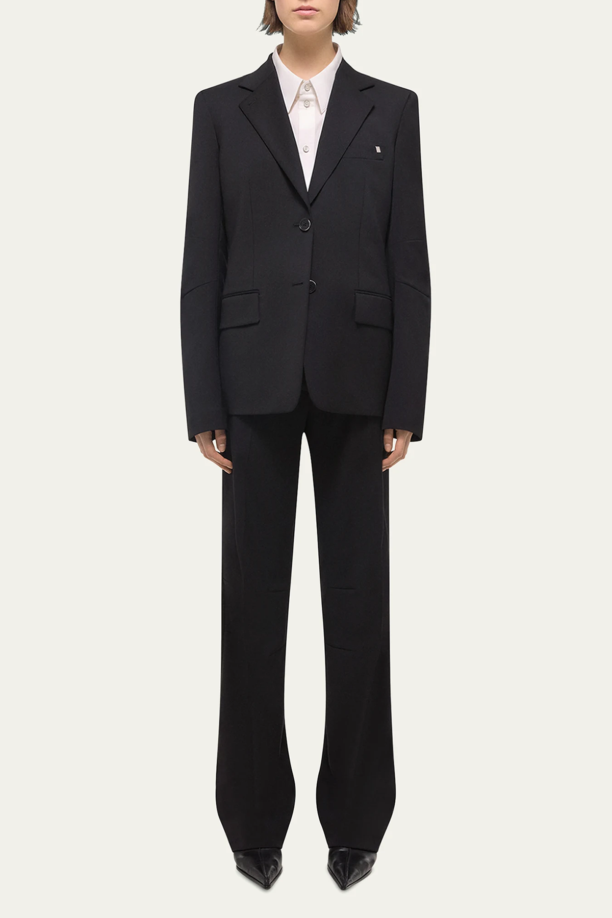 Helmut Lang Curved Classic Blazer