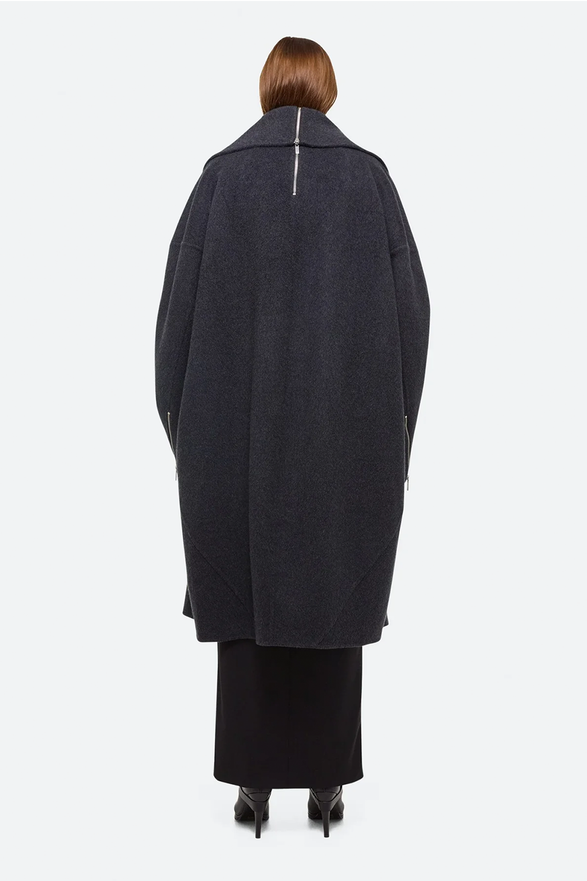 Helmut Lang Double-Faced Apex Cocoon Coat