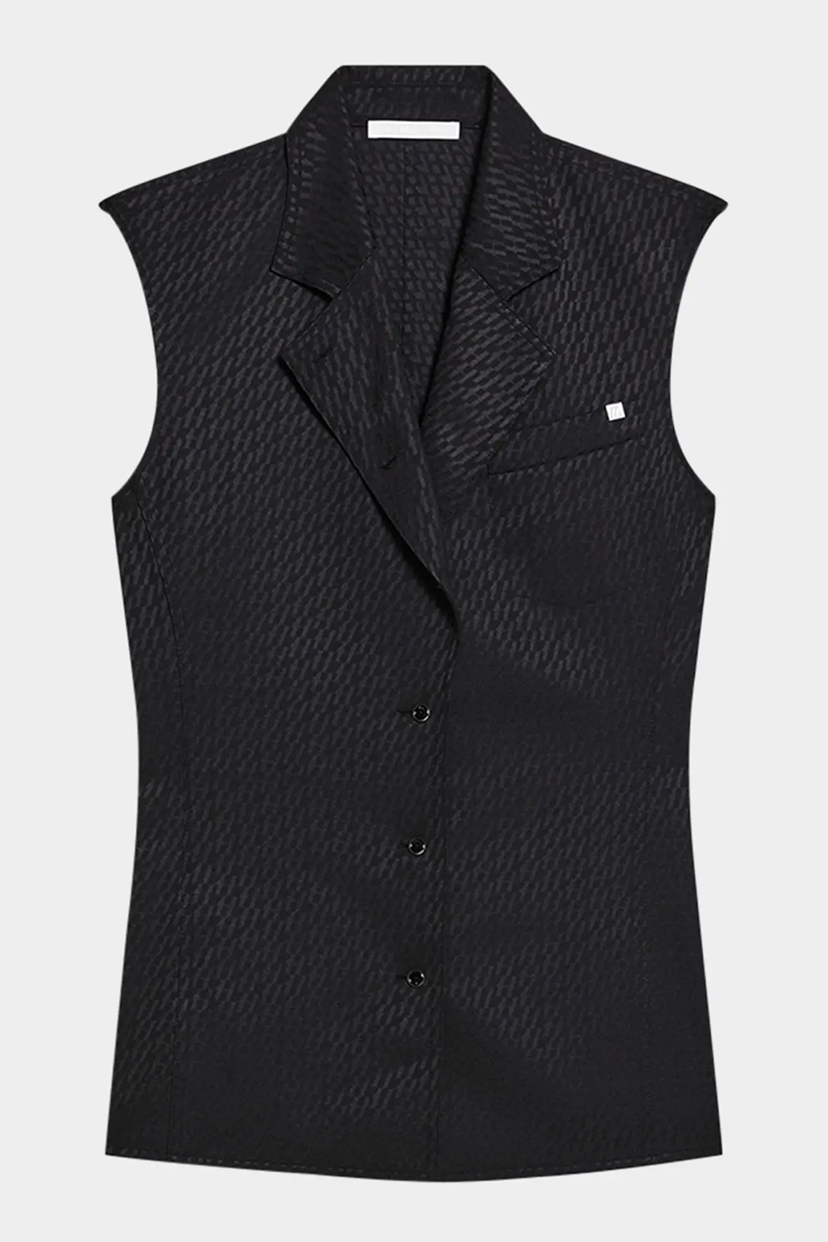 Helmut Lang Modest Jacquard Vest