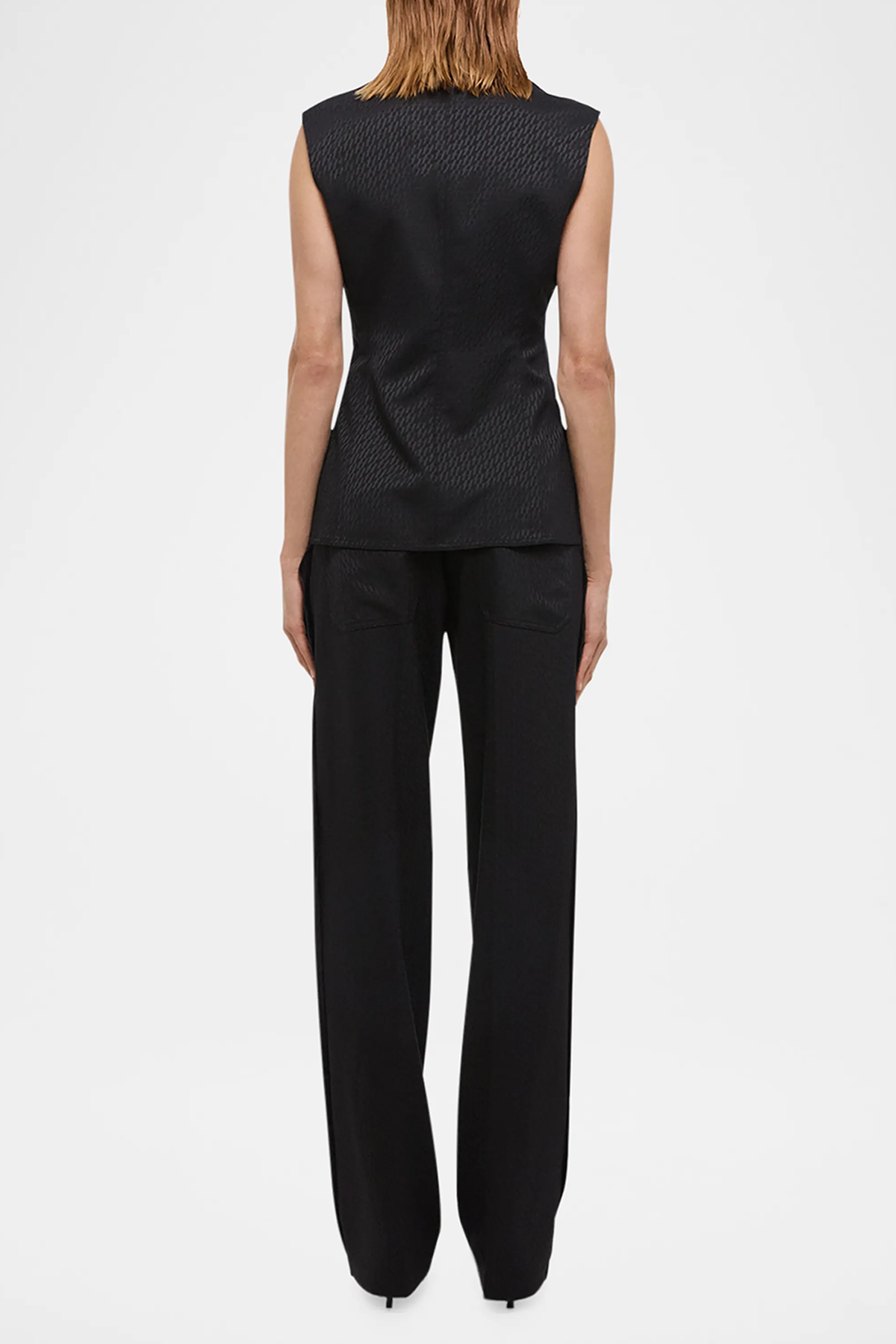 Helmut Lang Modest Jacquard Vest