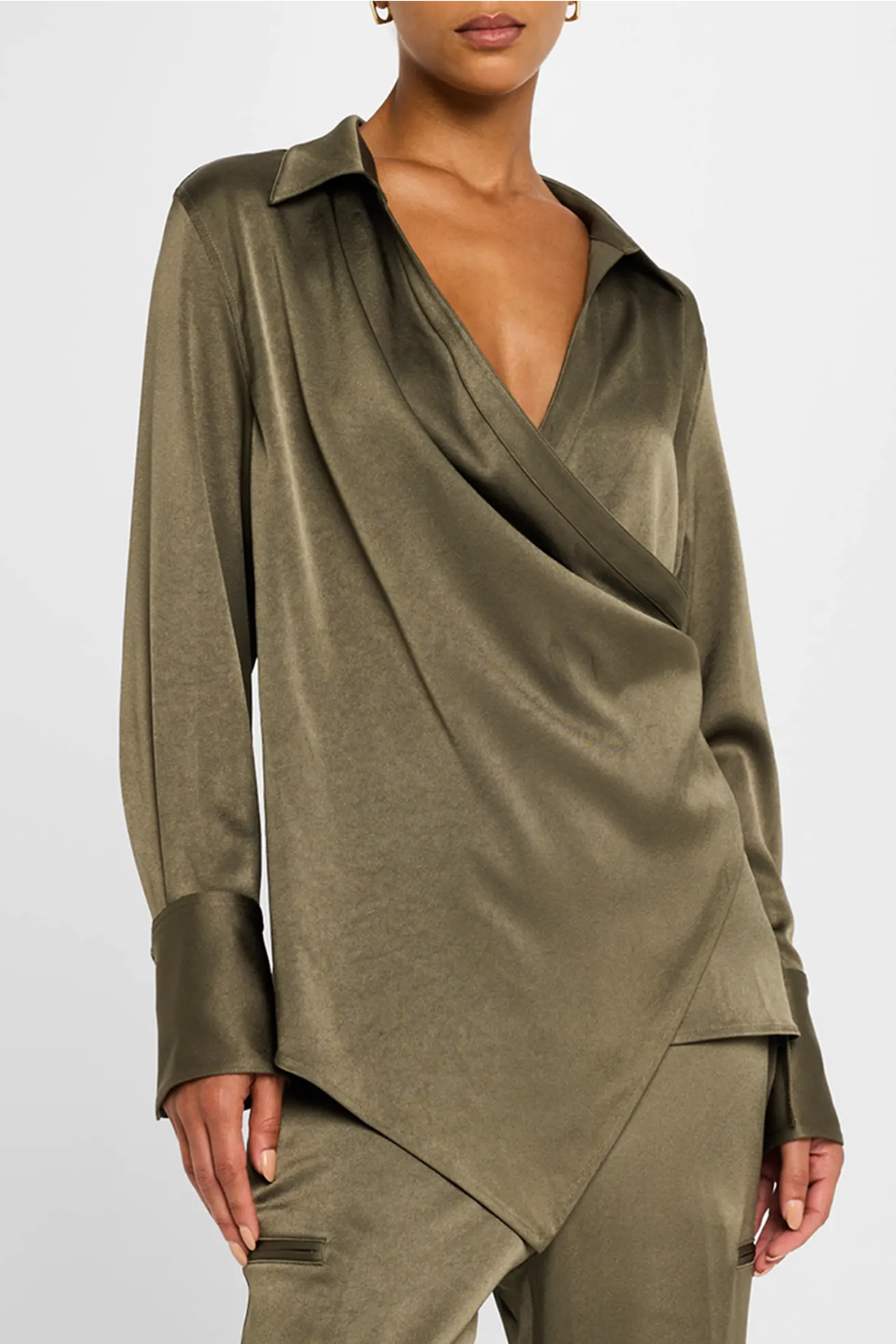 Helmut Lang Relaxed Wrap Shirt