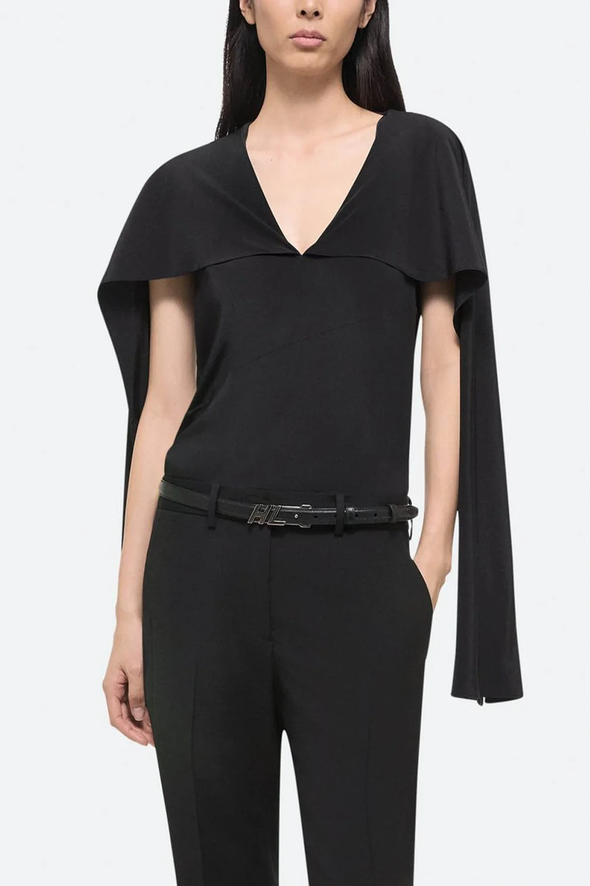 Helmut Lang Scarf Blouse