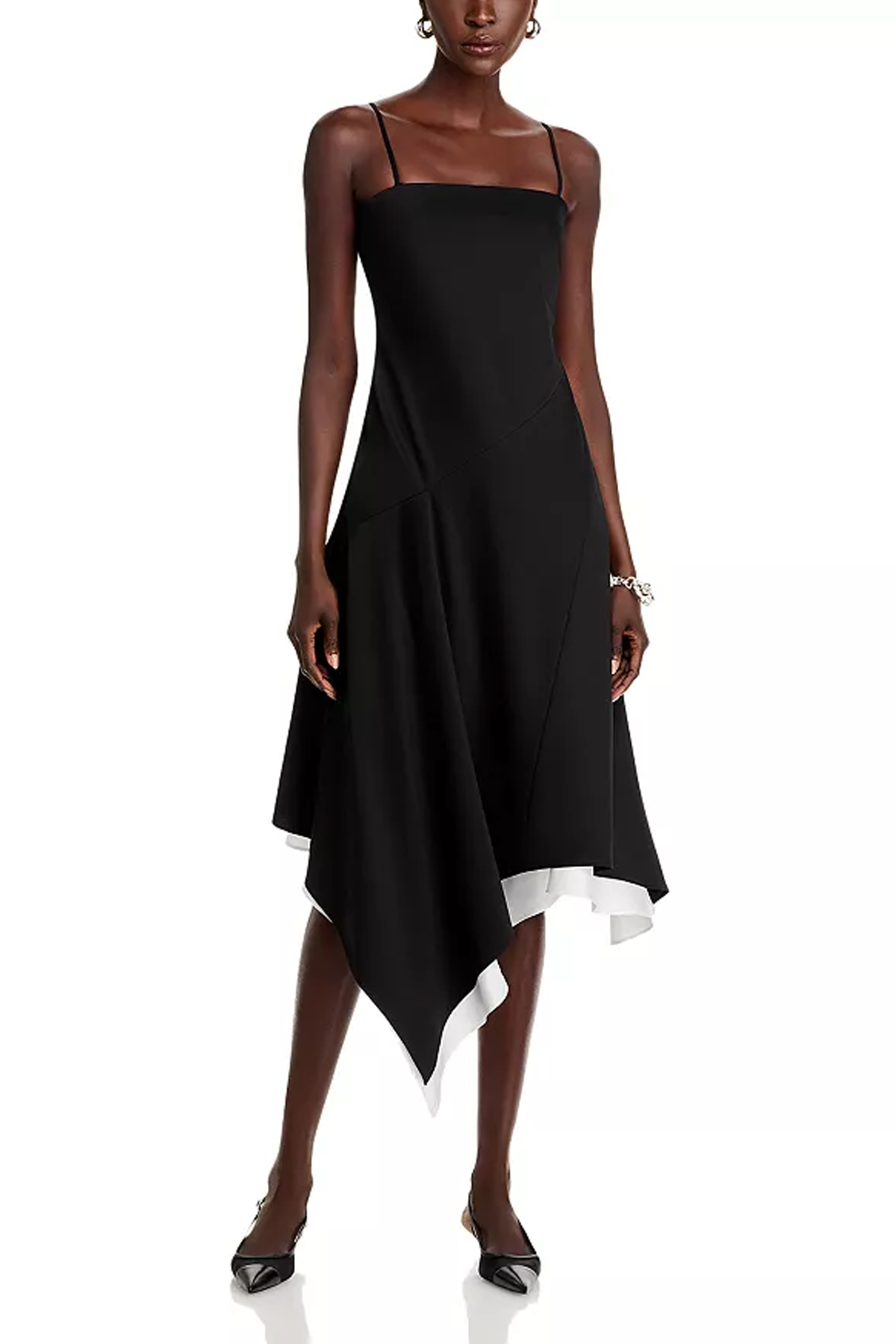 Helmut Lang Scarf Hem Dress