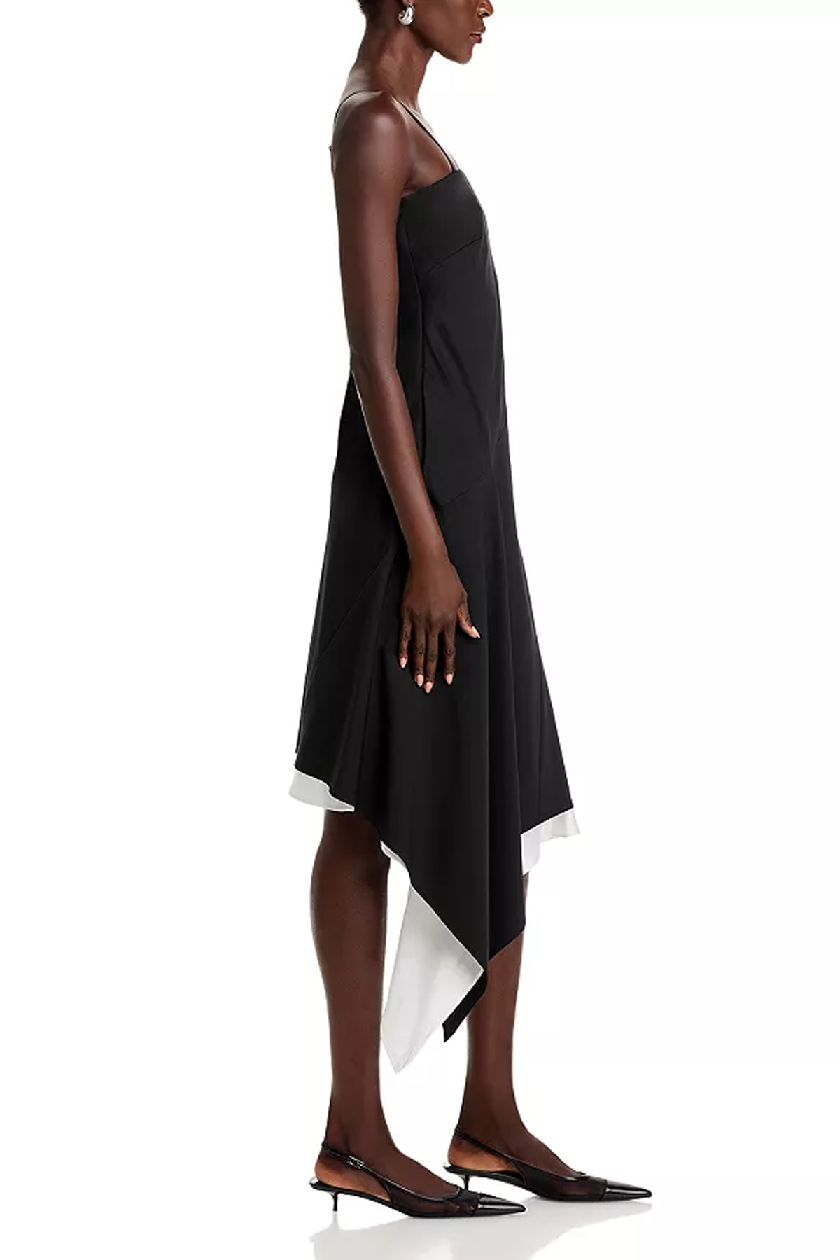 Helmut Lang Scarf Hem Dress