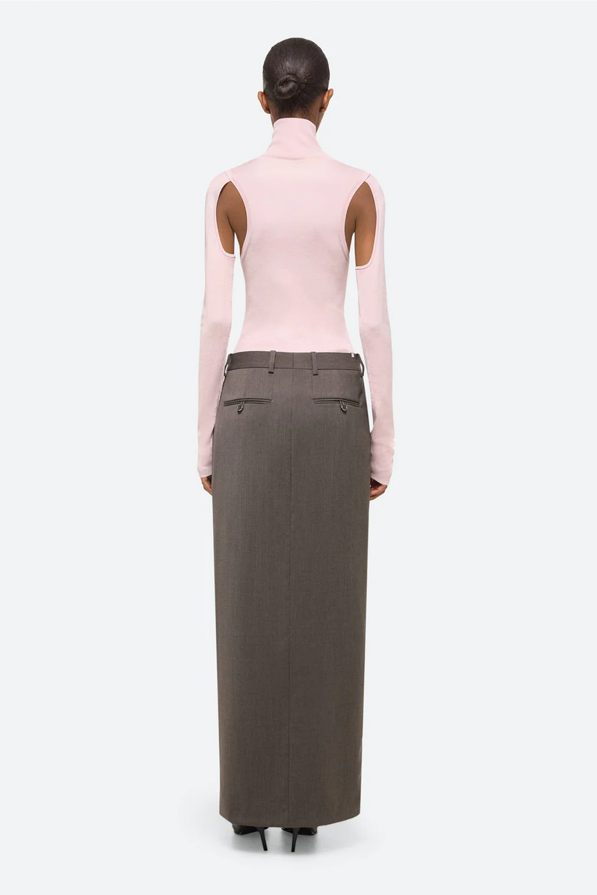 Helmut Lang Zip Maxi Skirt