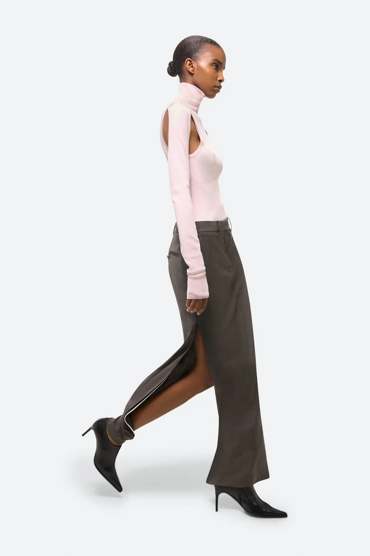 Helmut Lang Zip Maxi Skirt