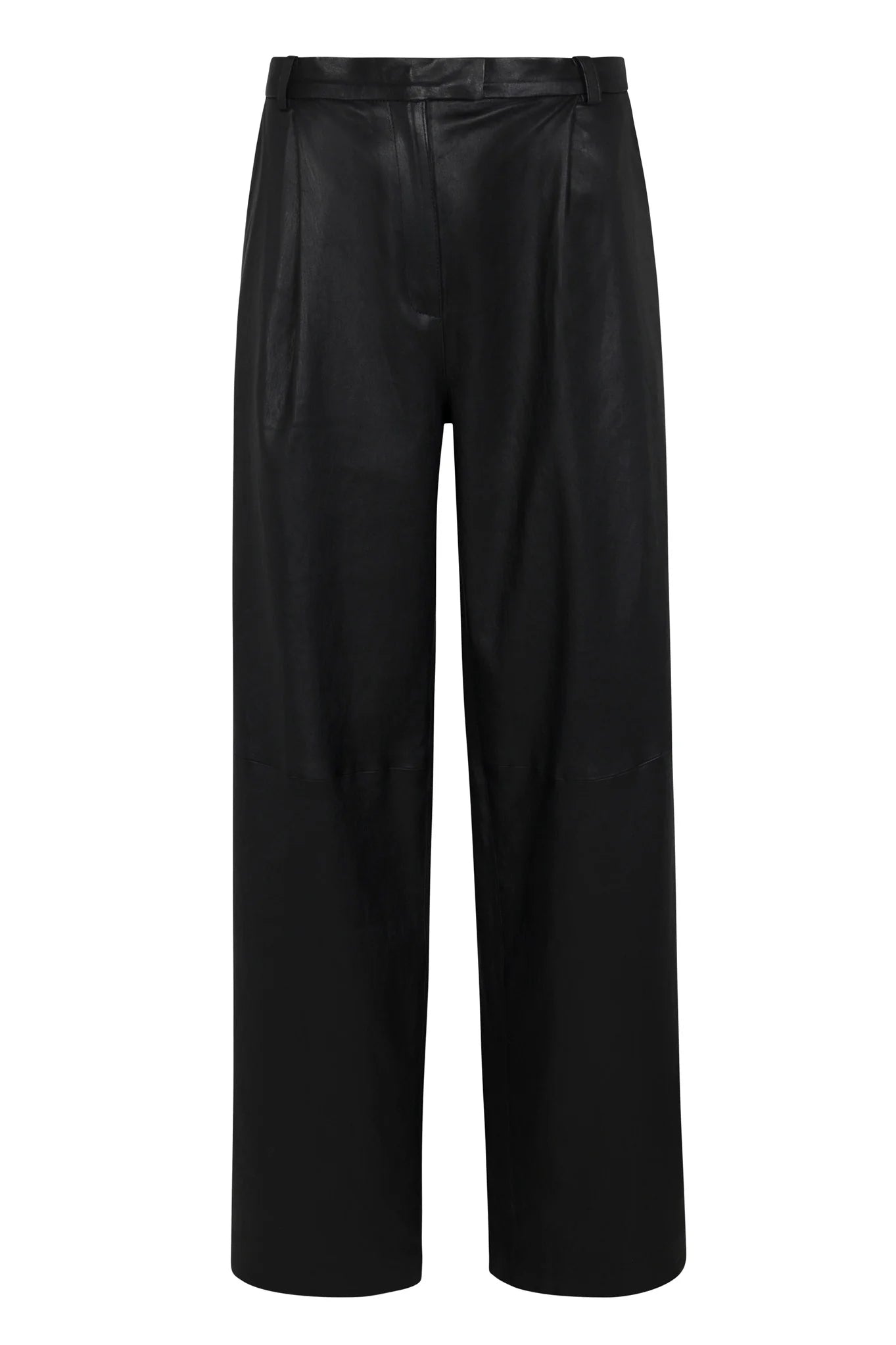 SPRWMN Paloma Leather Pleated Trousers