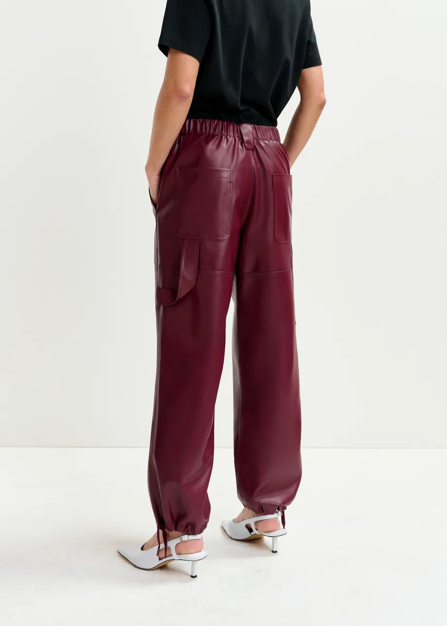 Essentiel Antwerp Itao Faux Leather Pants