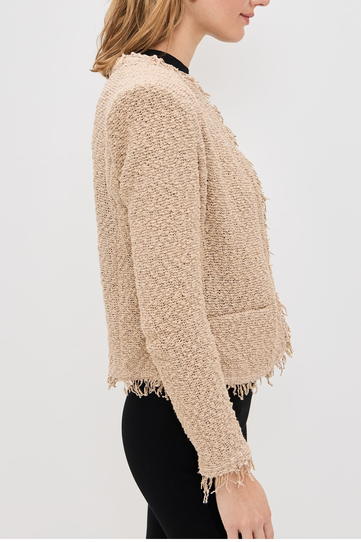 Iro Shavani Classic Fringed Jacket