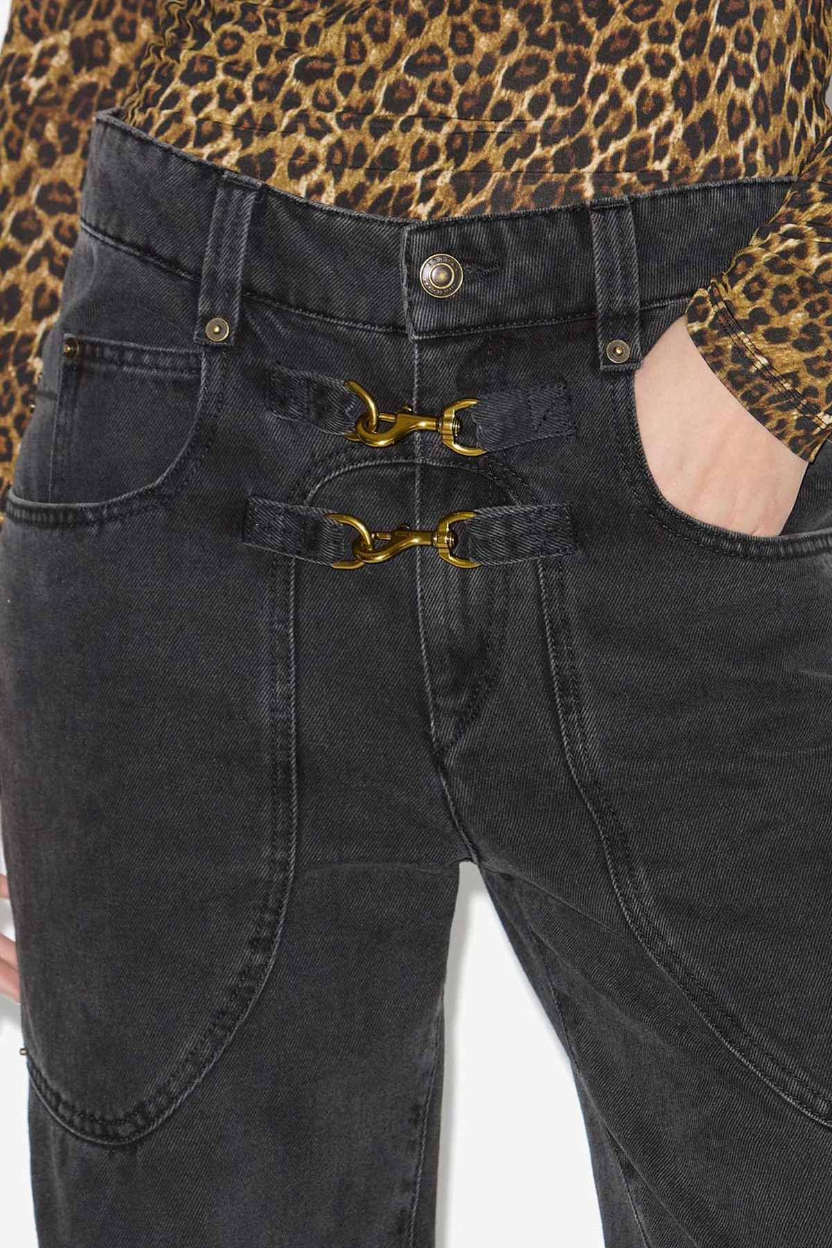 Isabel Marant Brinley Denim Pants