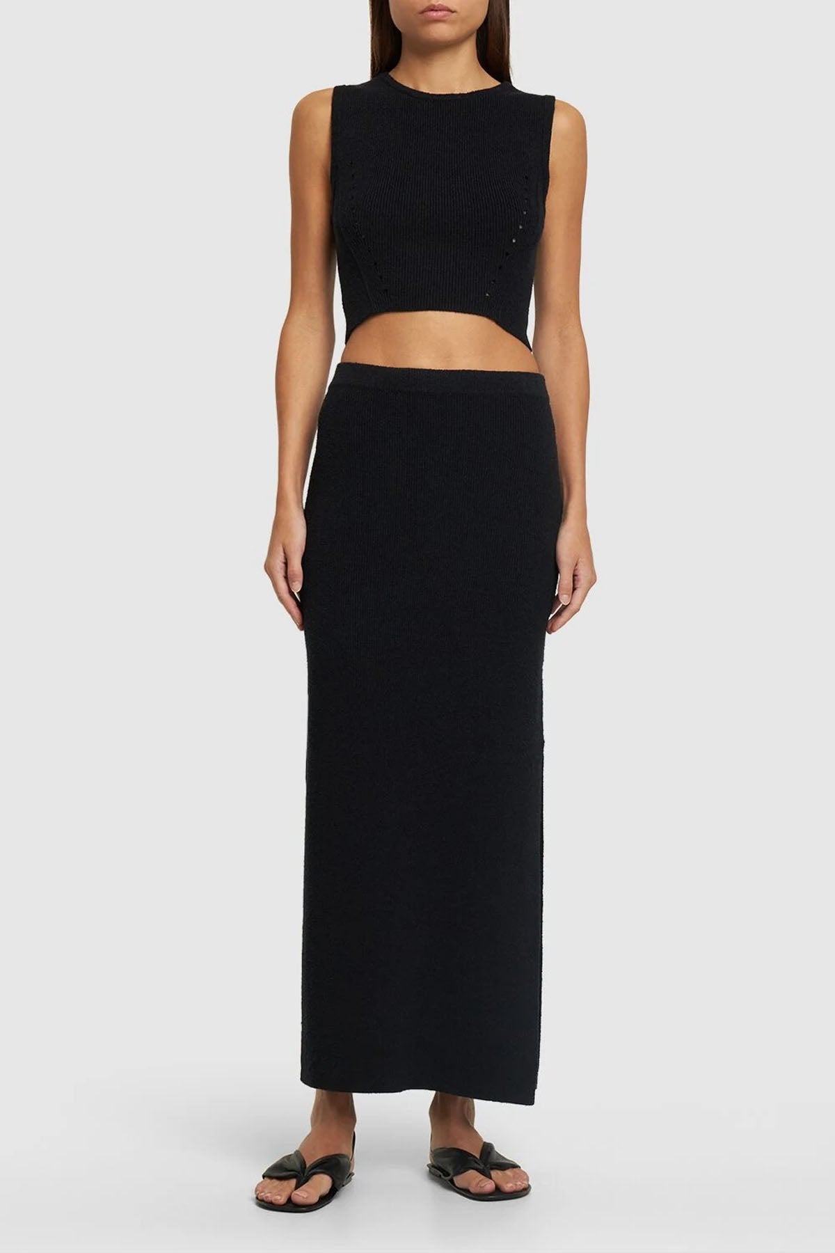Loulou Studio Chace Cropped Top
