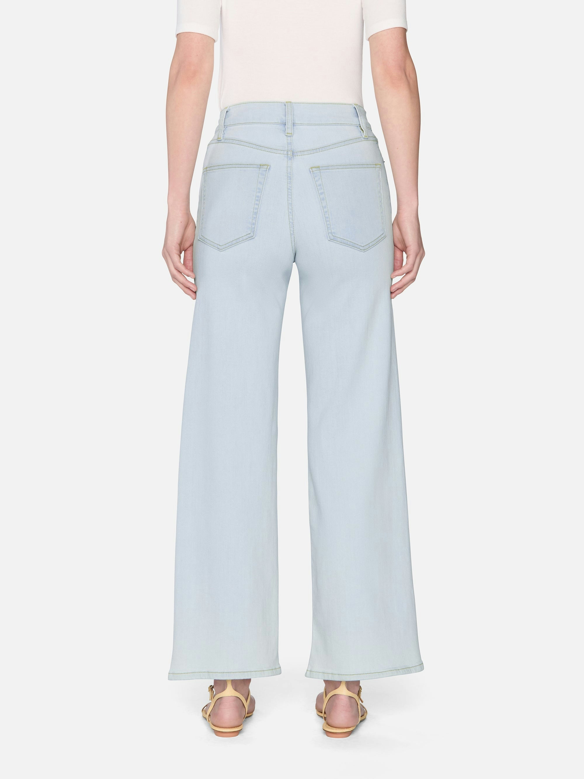 Pantalones vaqueros Frame Le Slim Palazzo 