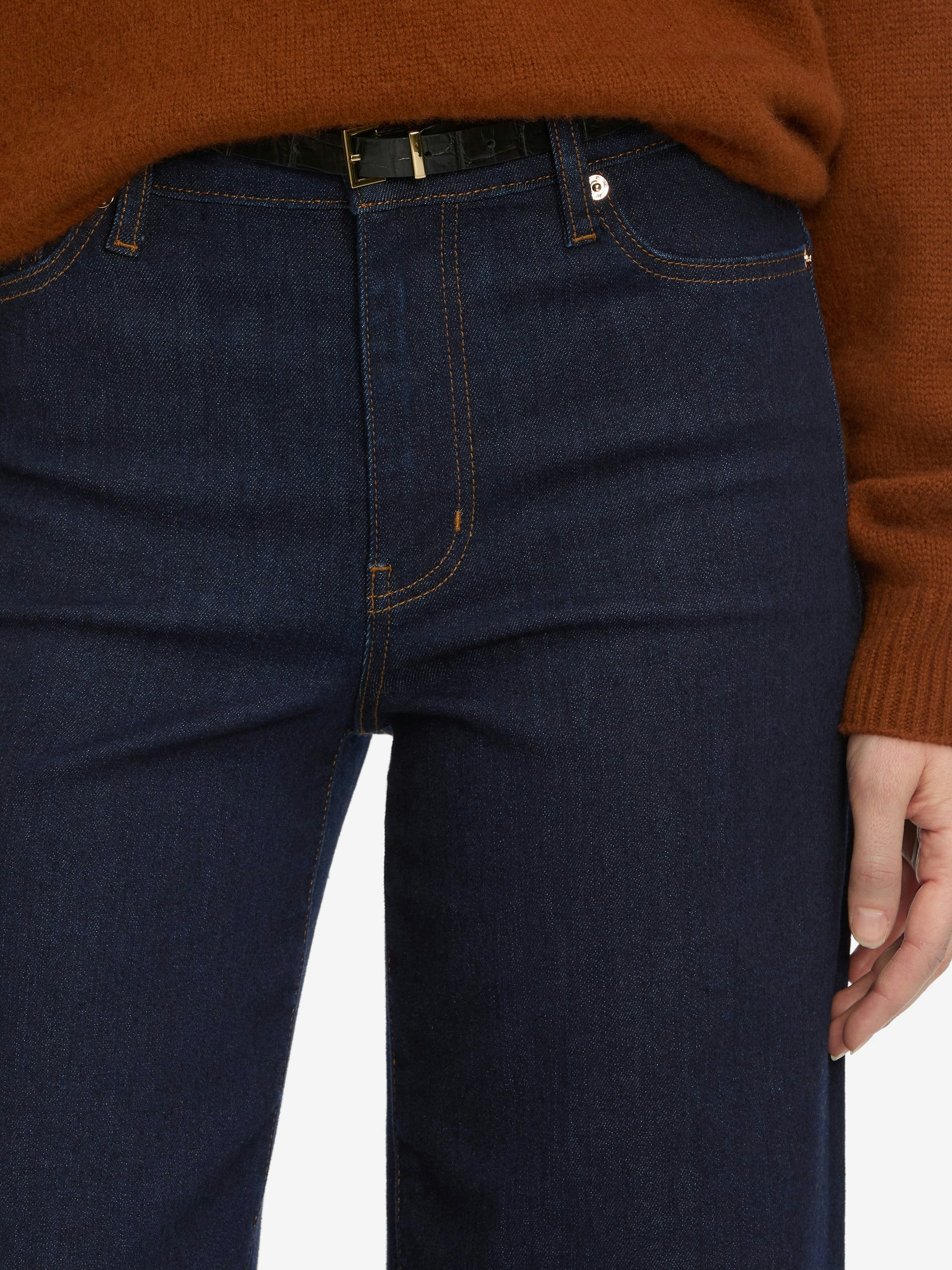 Pantalones vaqueros Frame Le Slim Palazzo 