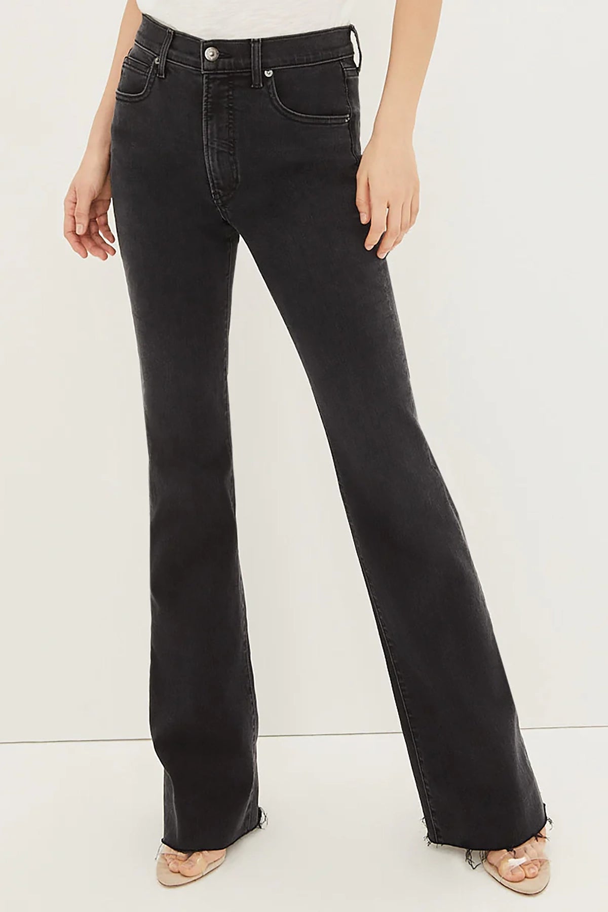 Veronica Beard Leena Bootcut Jean | Ourlet brut