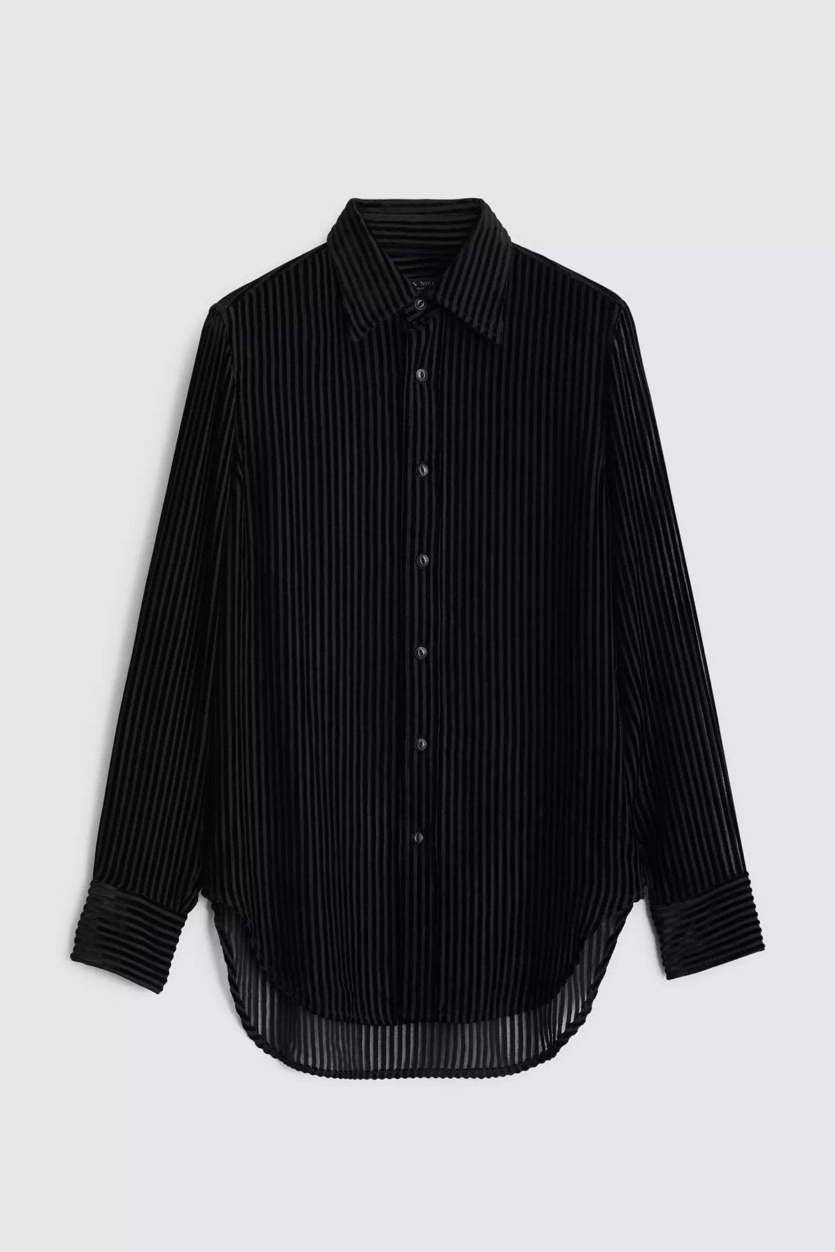 Rag & Bone Lila Velvet Burnout Shirt