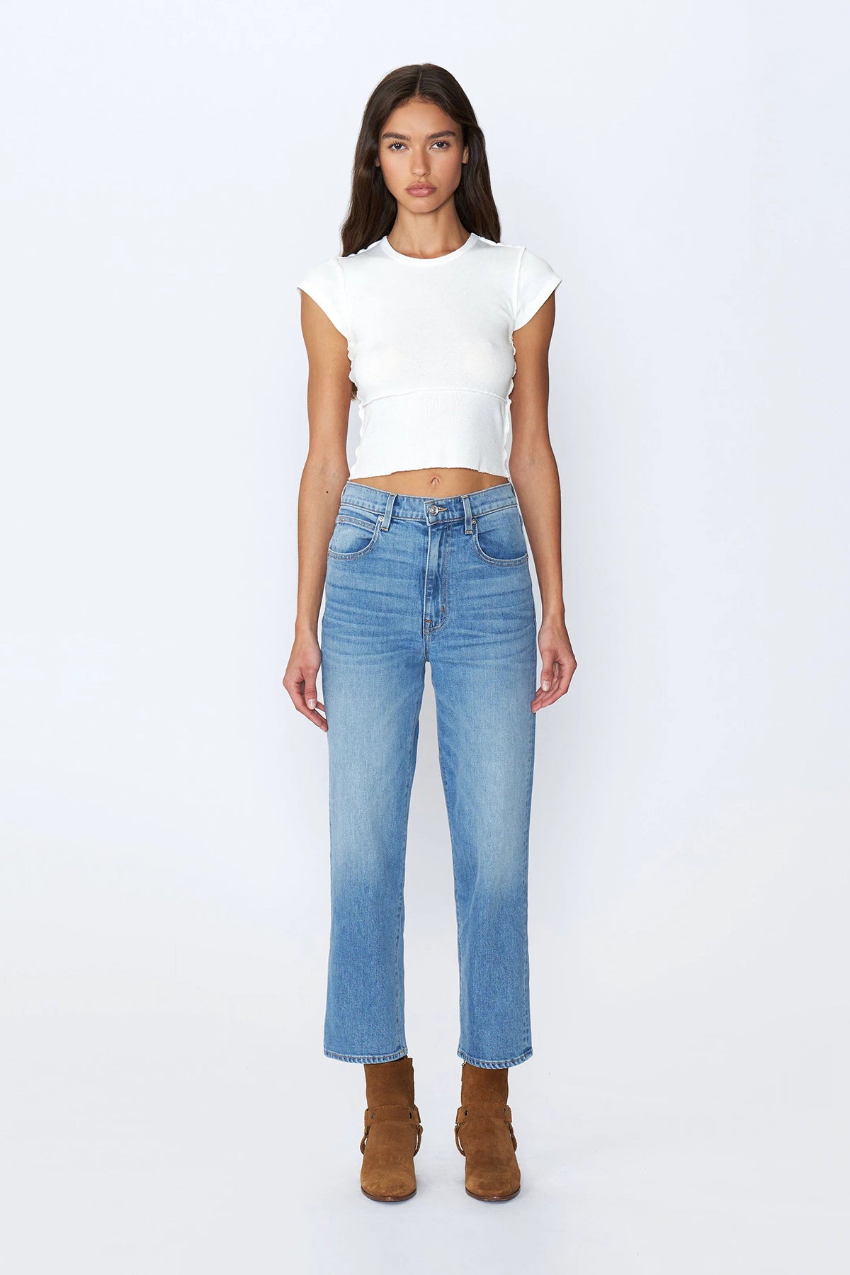 SLVRLAKE London Crop Jeans