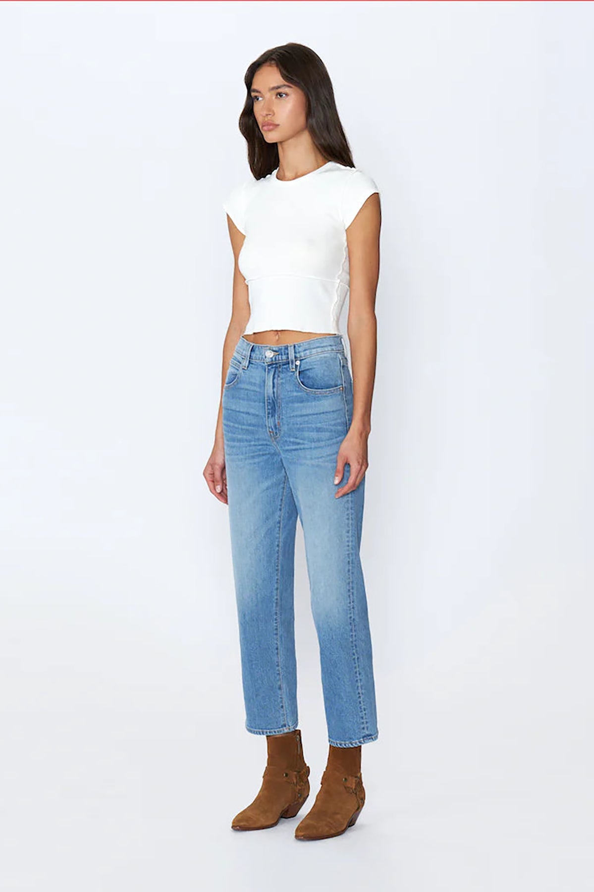 SLVRLAKE London Crop Jeans