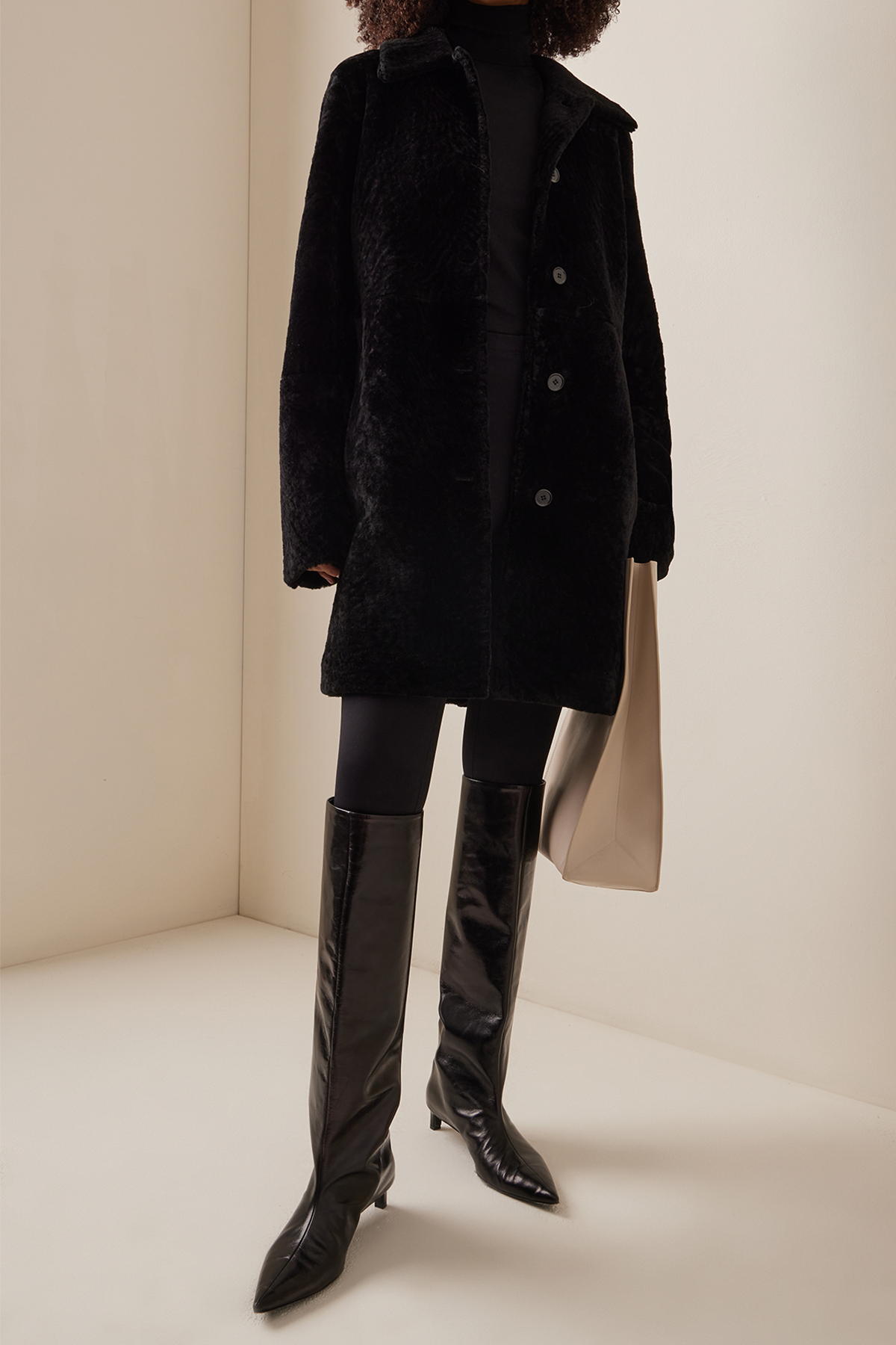 Loulou Studio Beatris Shearling Coat