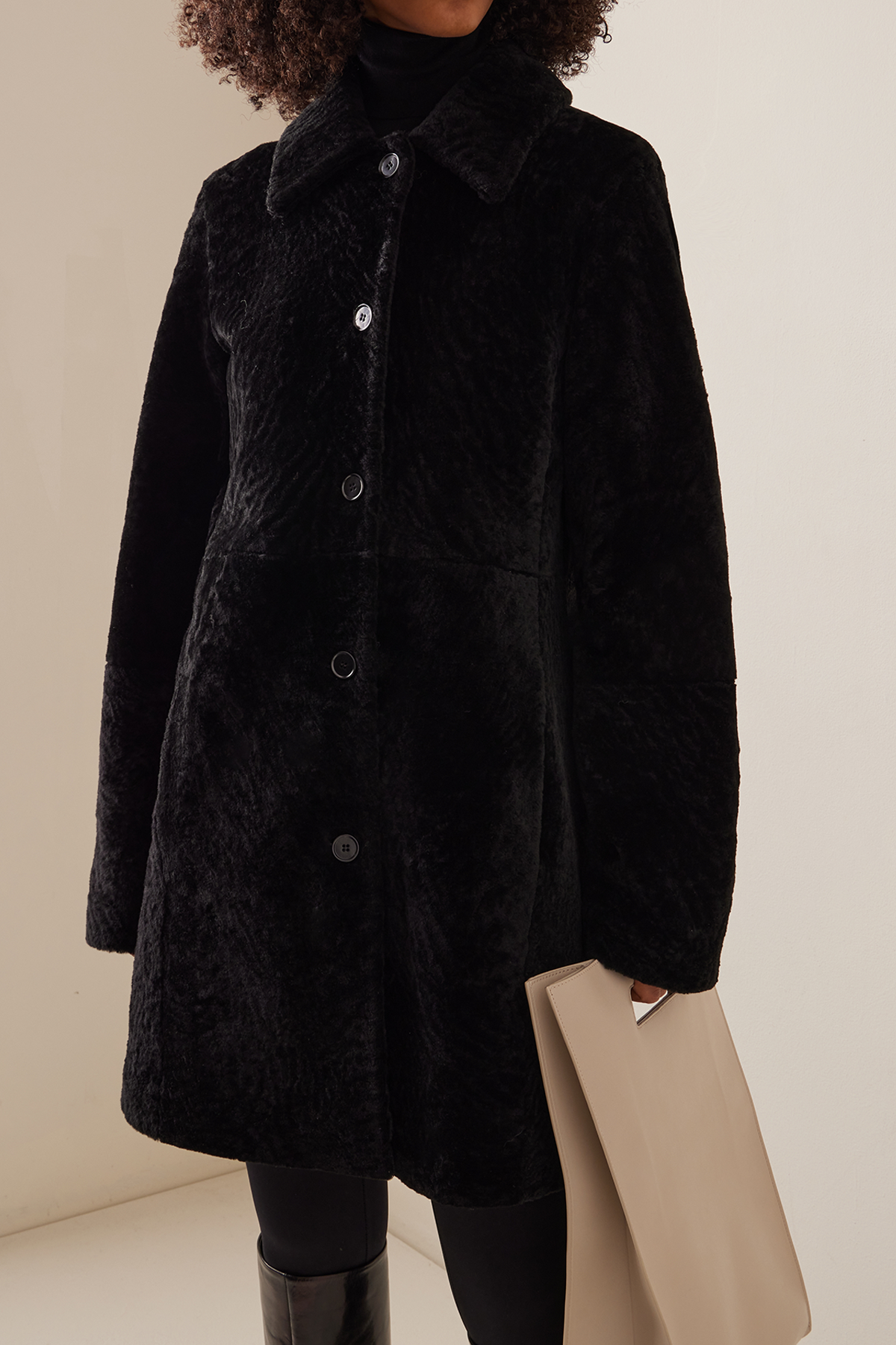 Loulou Studio Beatris Shearling Coat