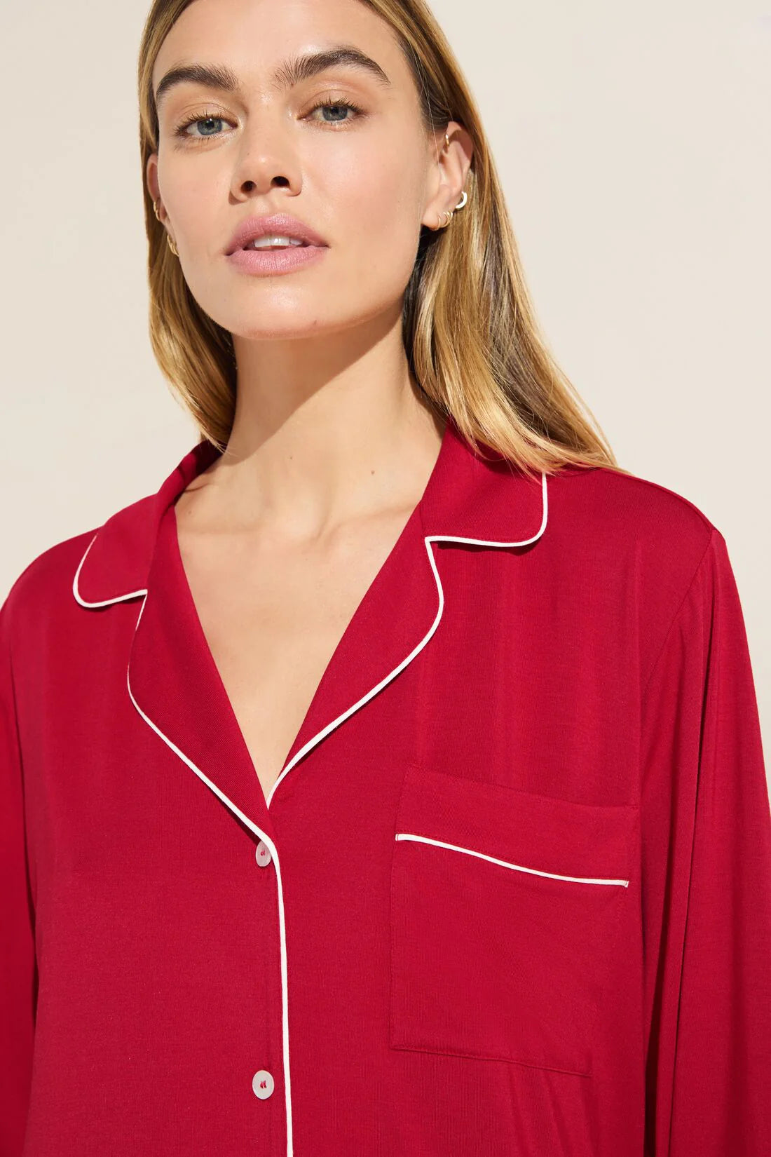 Conjunto de pijama largo de modal Gisele de Eberjey 