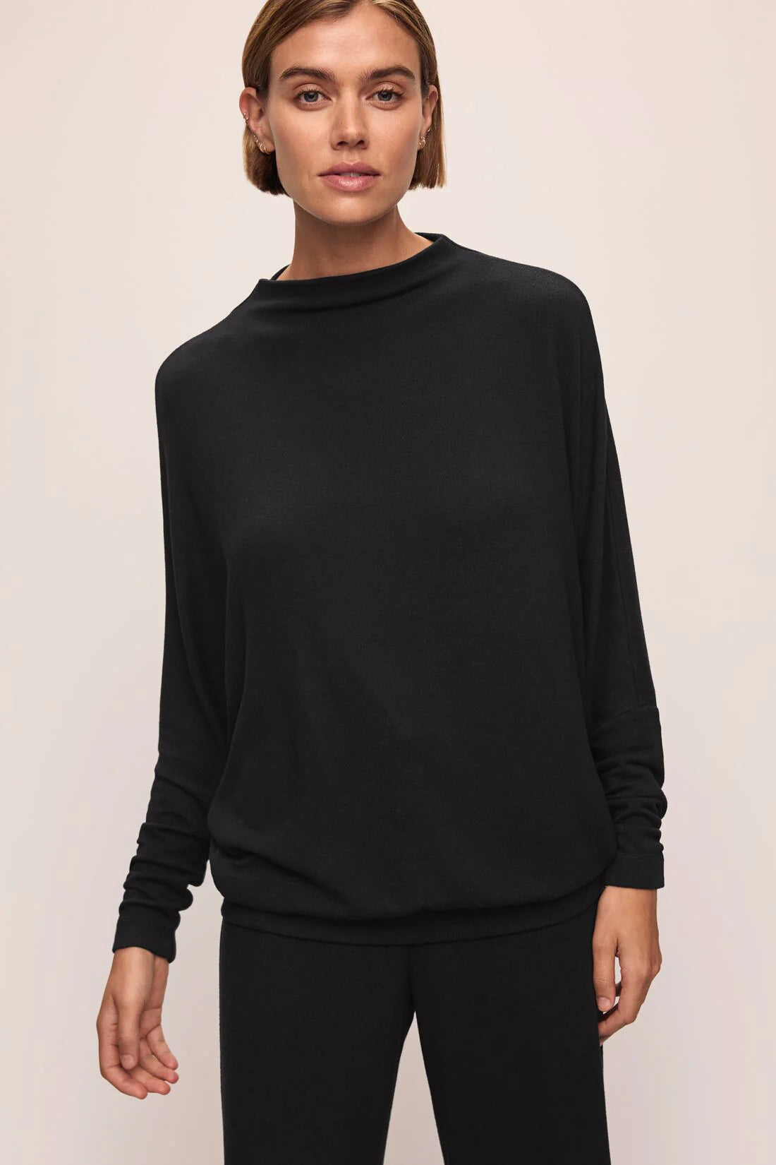Eberjey Cozy Time Mock Neck Pullover