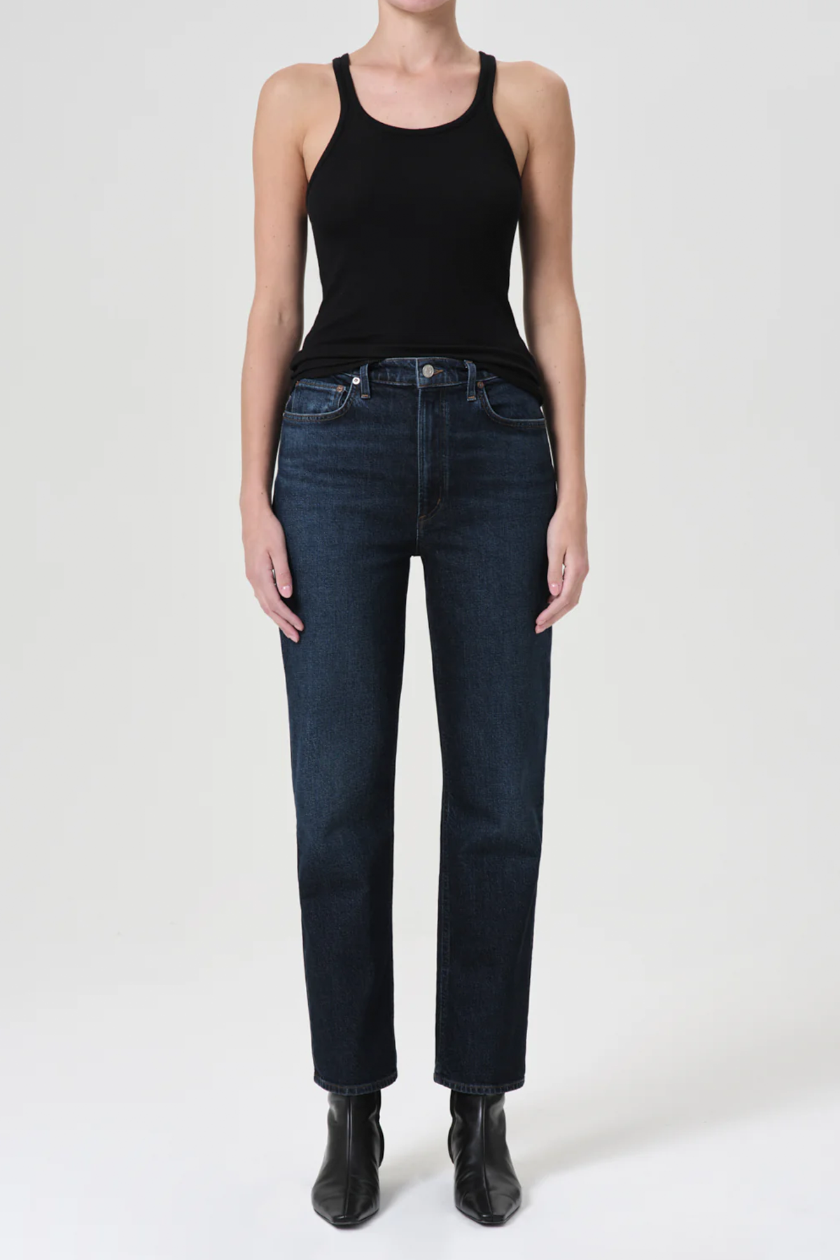 Agolde High Rise Stovepipe Jeans