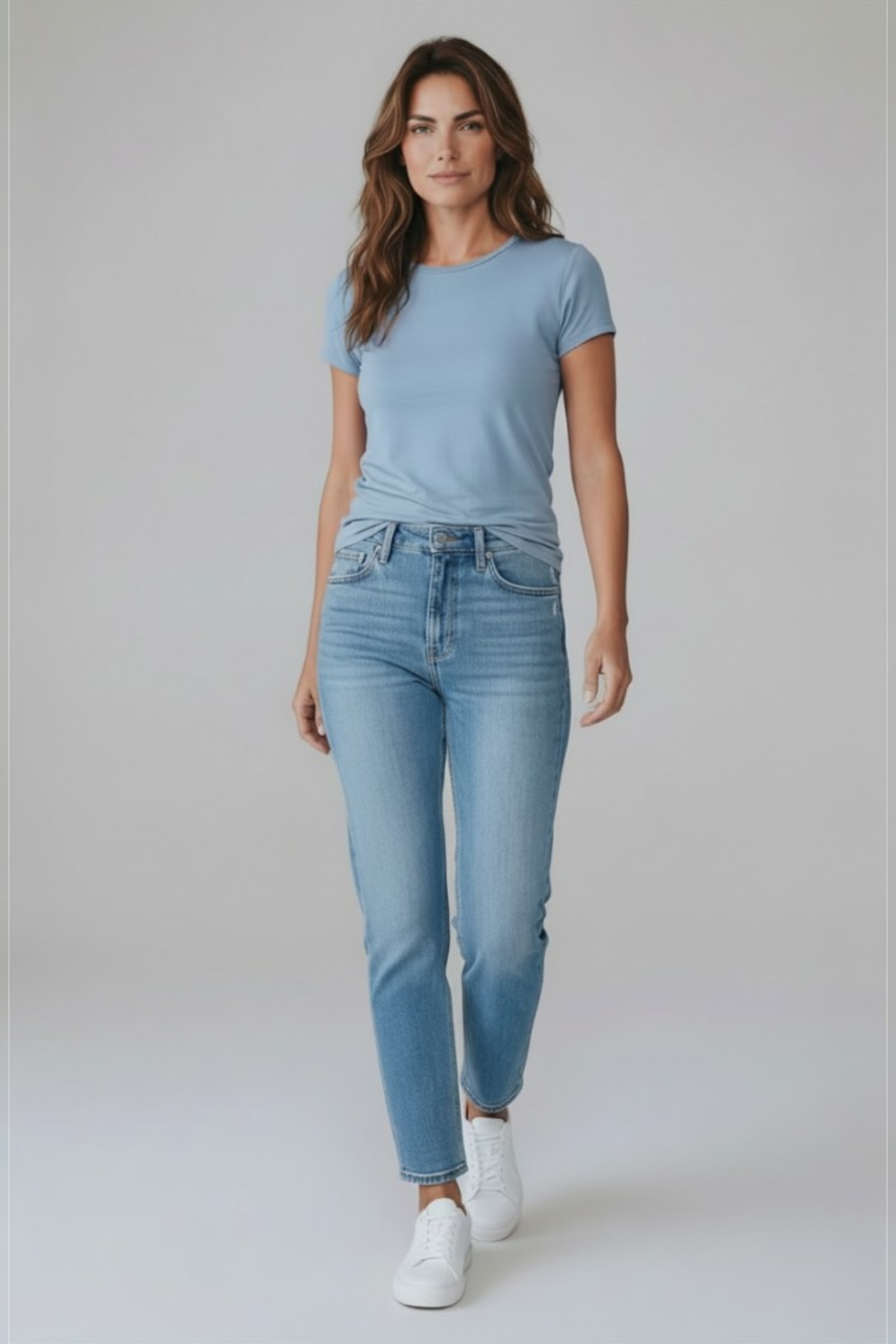 Majestic Filatures Soft Touch Short Sleeve Crewneck Tee