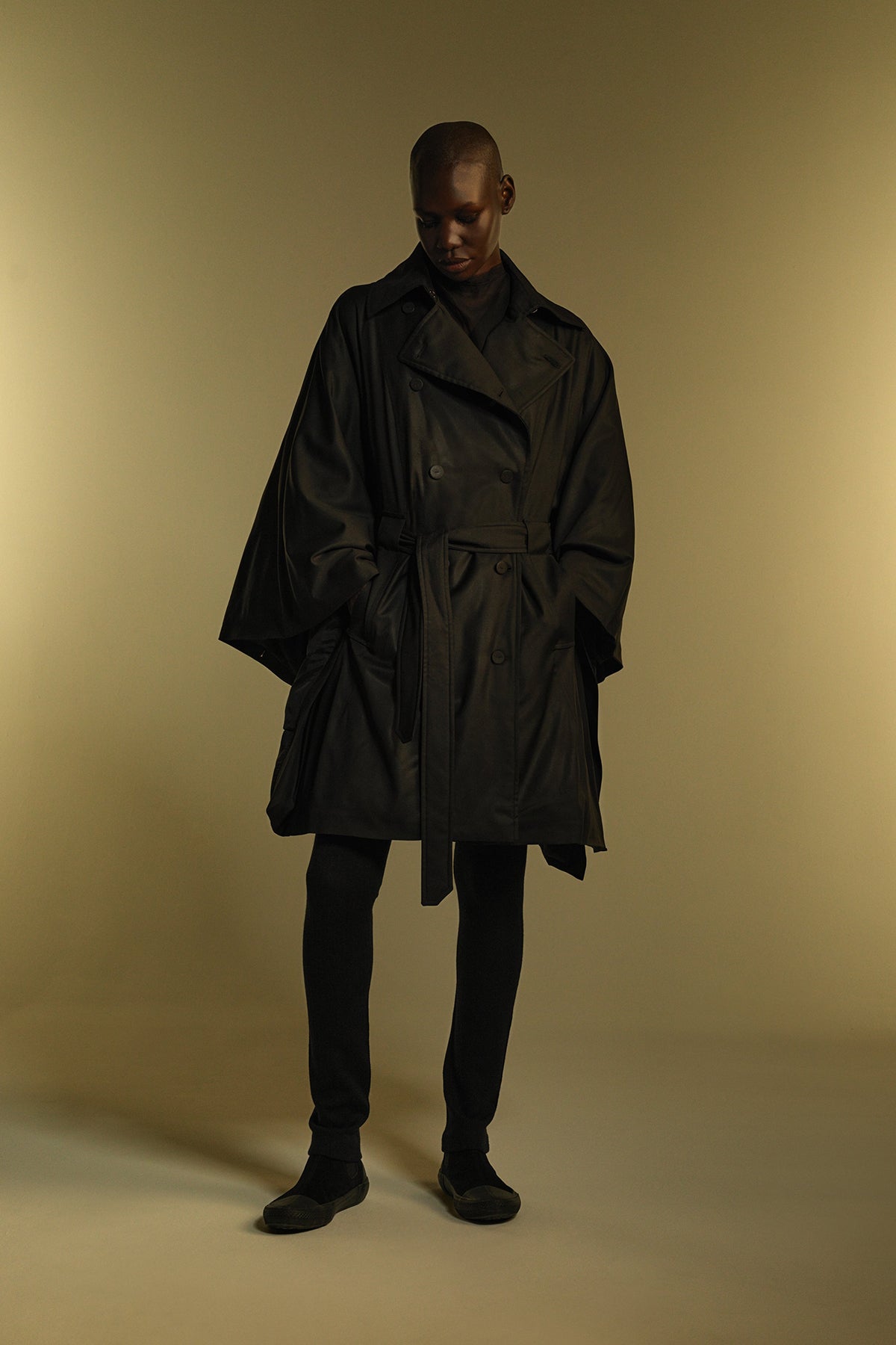 Nells Nelson Marion Puffer Cape Coat