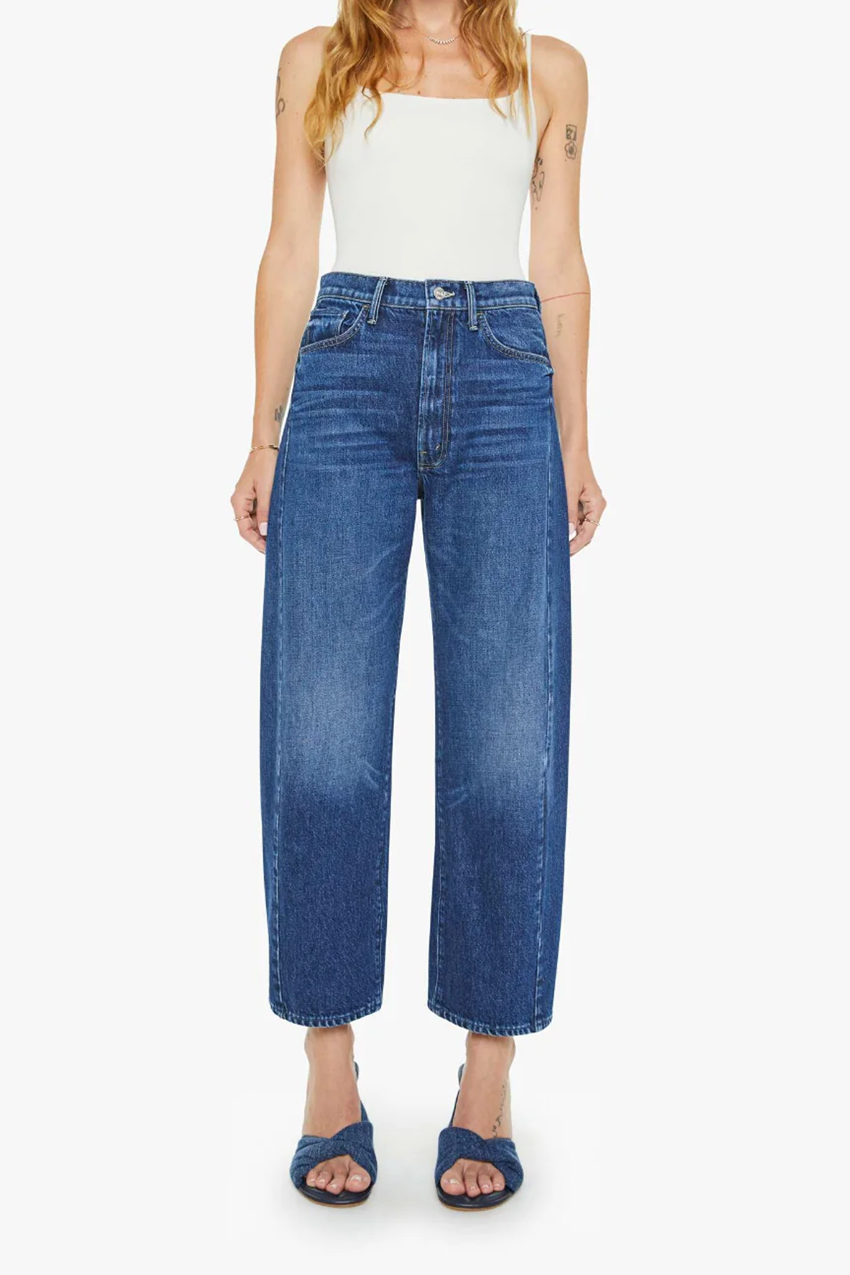 Mother The Half Pipe Ankle Jeans