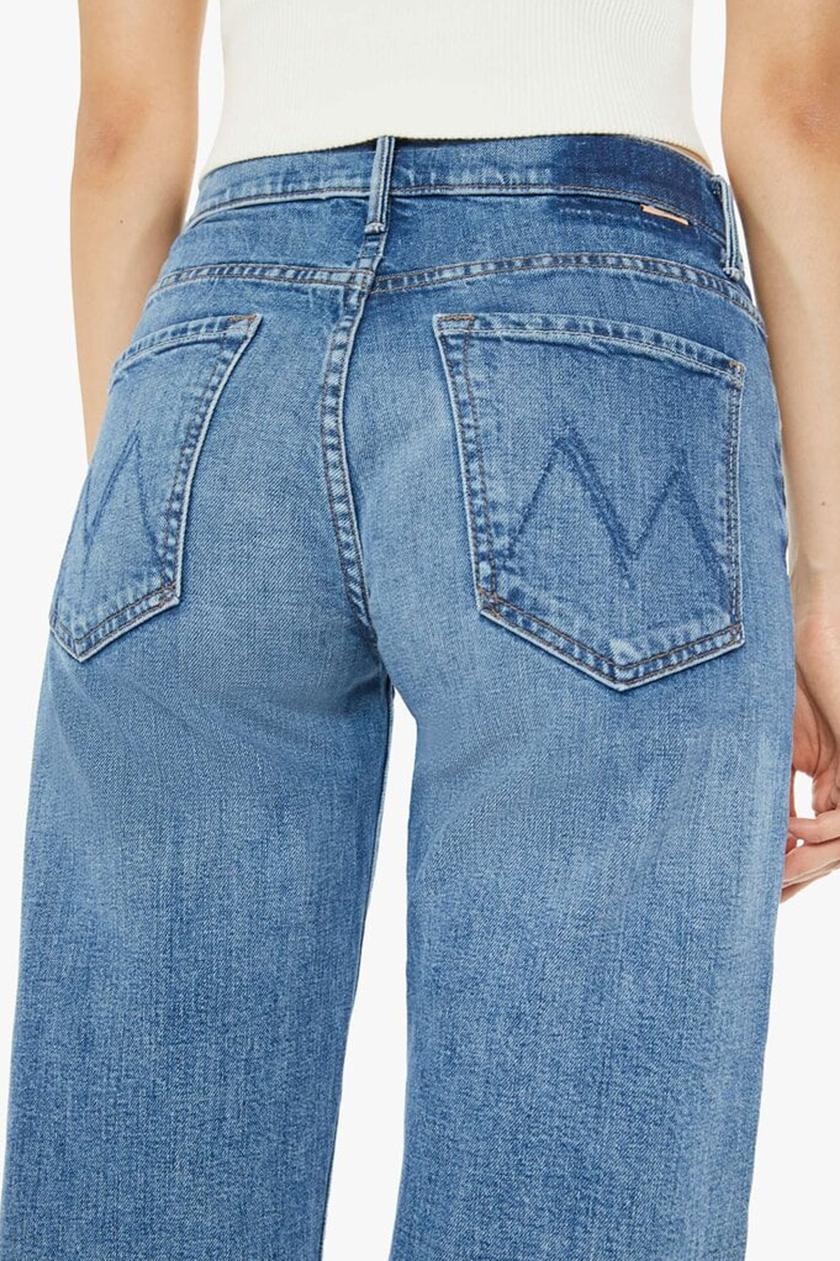 Mother The Mid Rise Maven Ankle Jeans