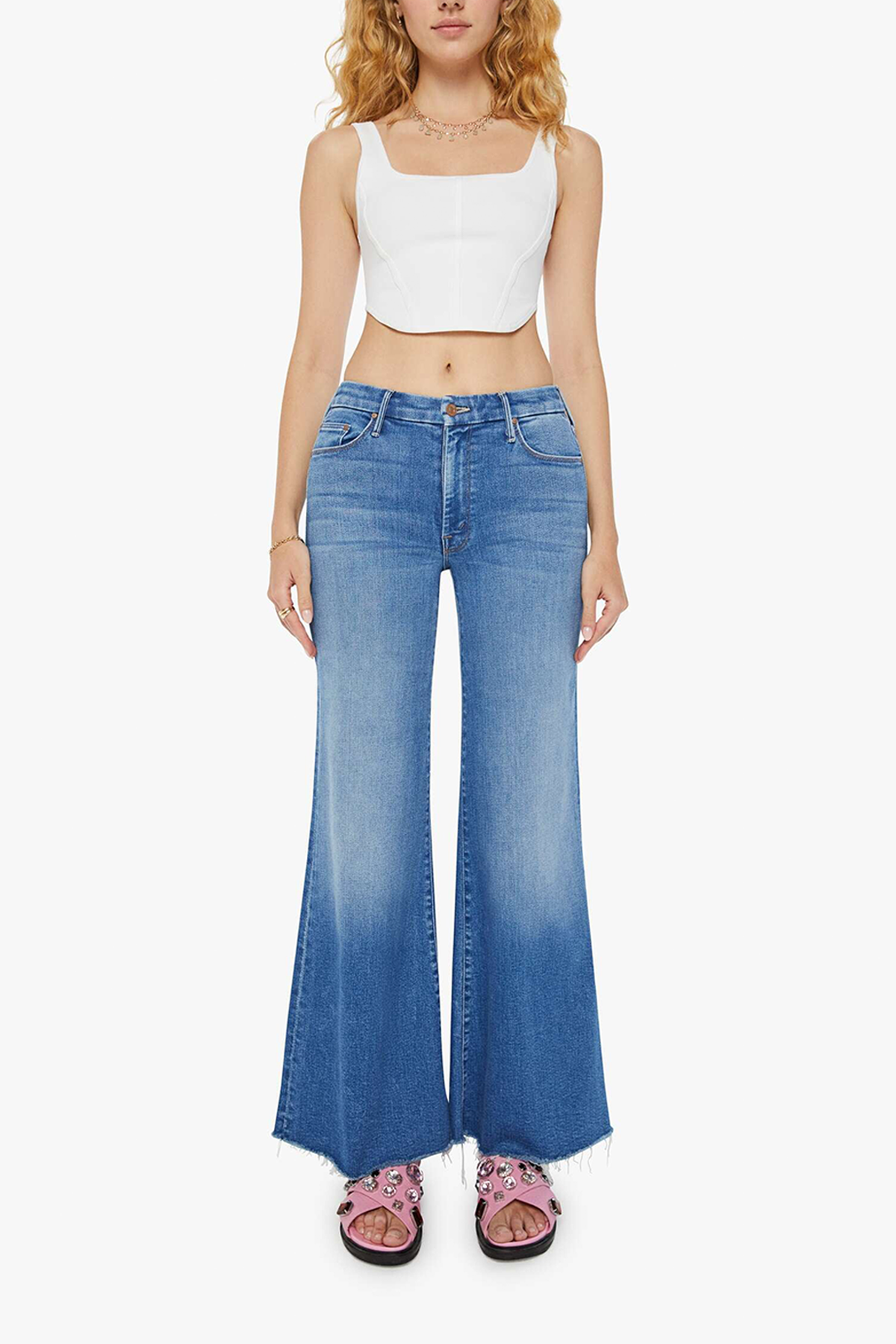 Mother The Roller Fray Jeans