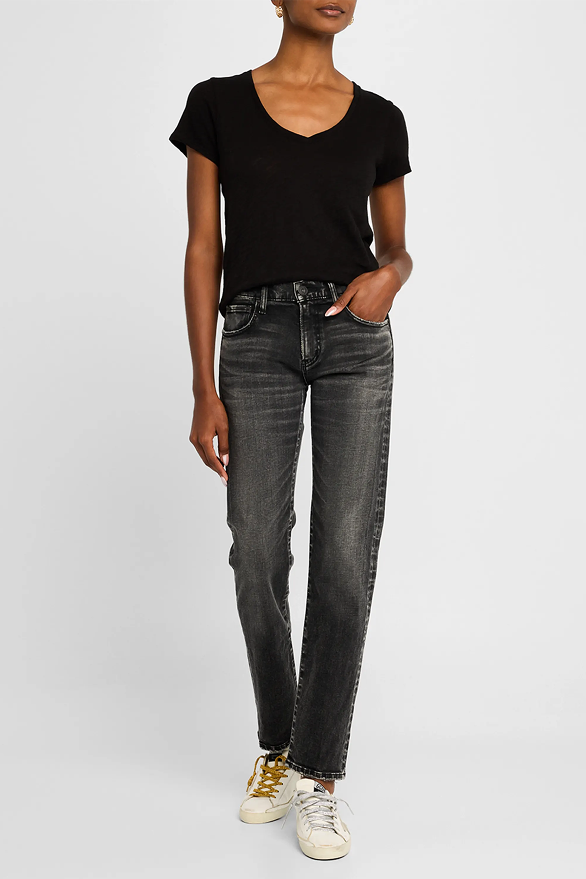 Moussy Vintage Fairfield Slim Straight Jeans