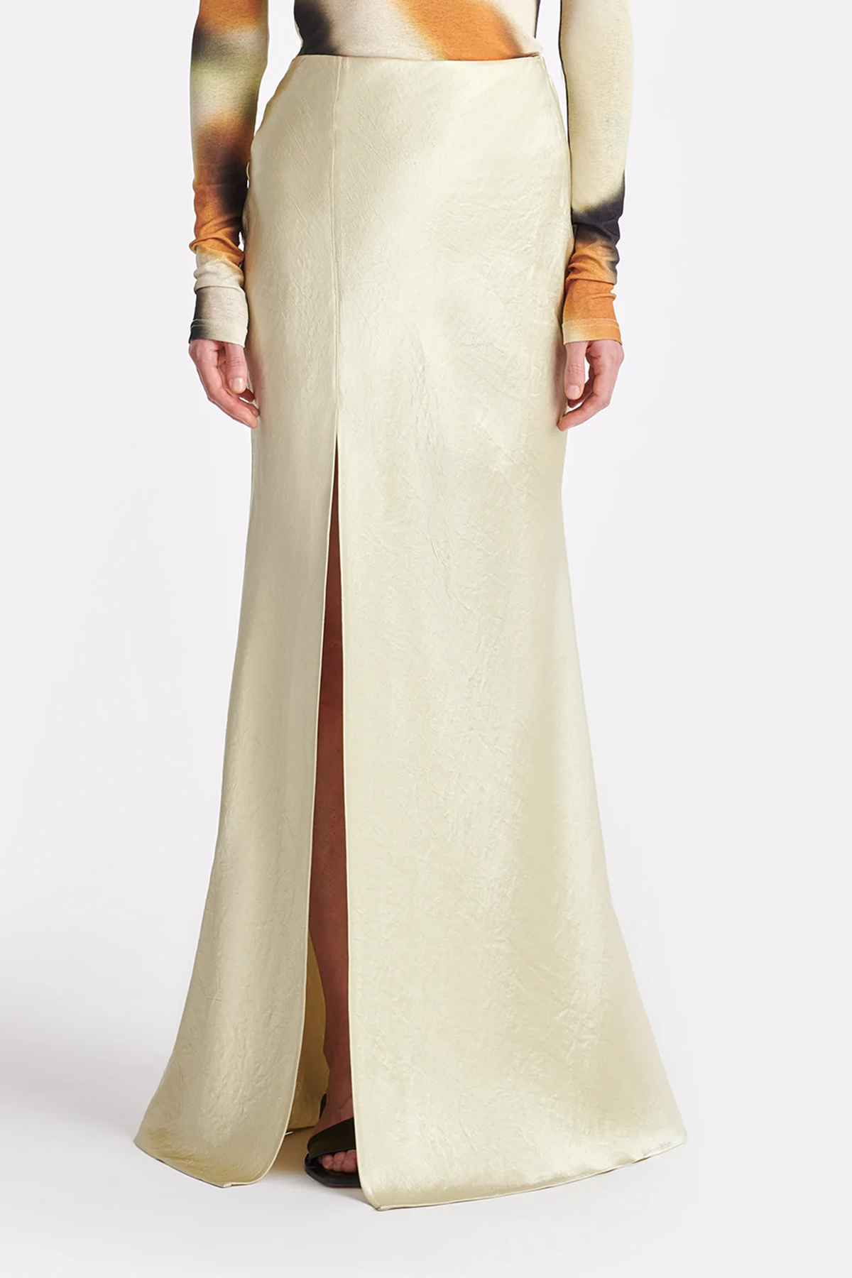 Nanushka Harlow Satin Maxi Skirt