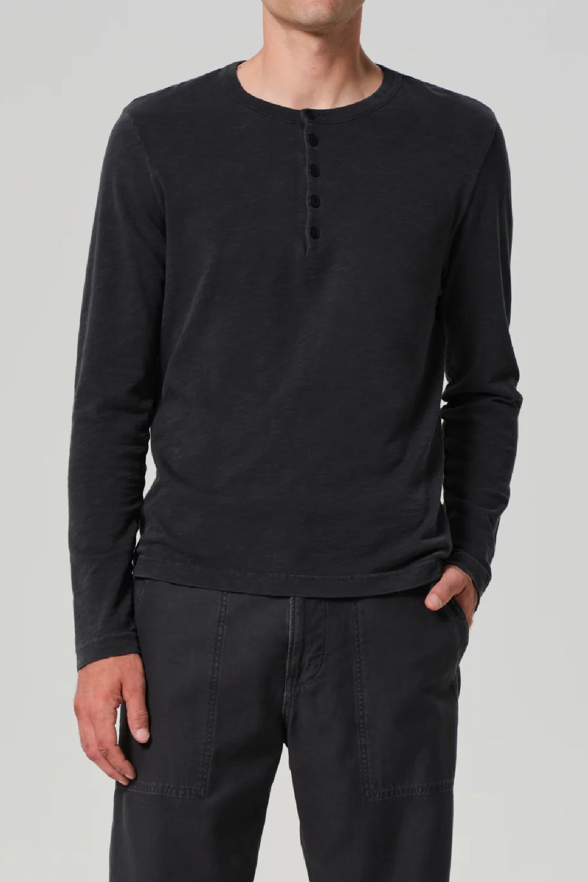 T-shirt Henley classique pour homme de Citizens of Humanity 