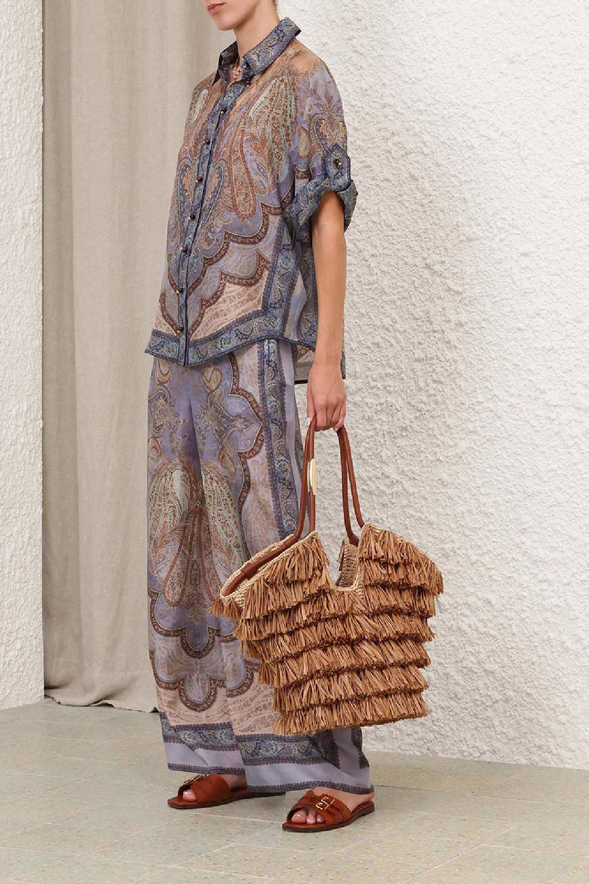 Zimmermann Wanderlust Relaxed Pant