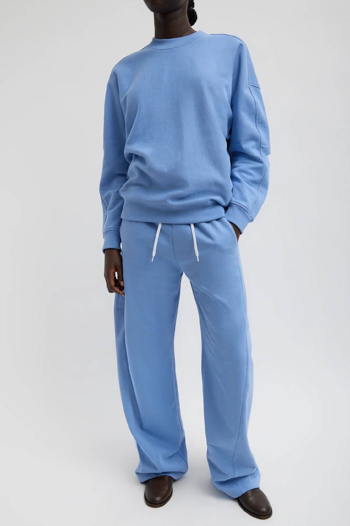 Tibi Sweatshirt Program Cocoon Crewneck Sweatshirt