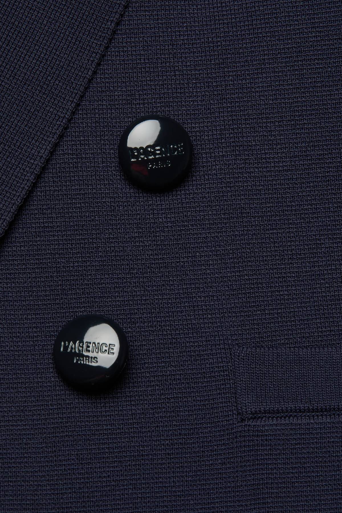 L’AGENCE Mercer Knit Blazer - Midnight