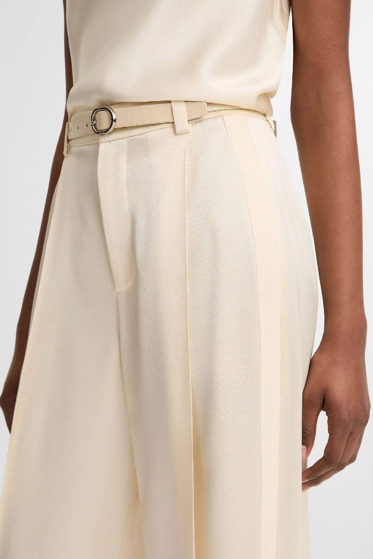 Vince High Waist Satin Trouser