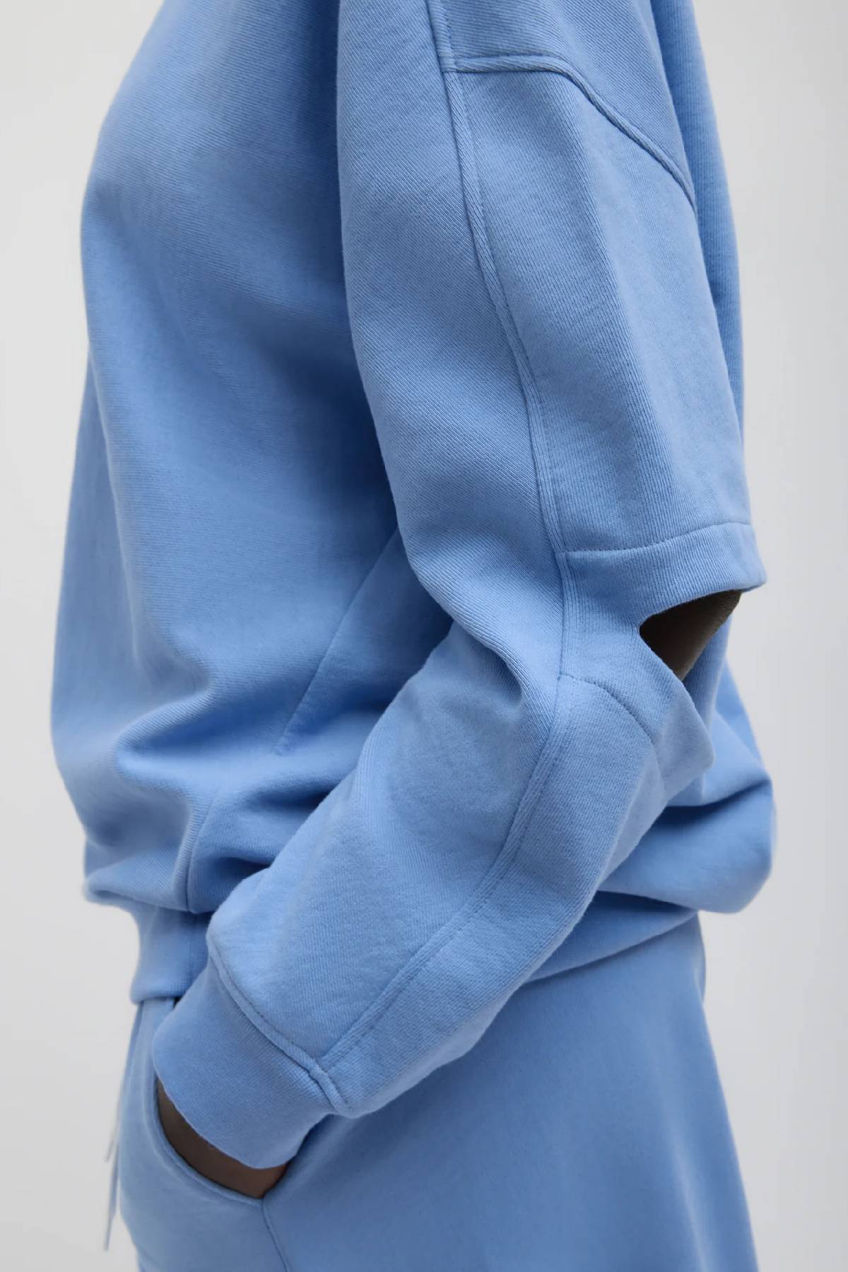 Tibi Sweatshirt Program Cocoon Crewneck Sweatshirt