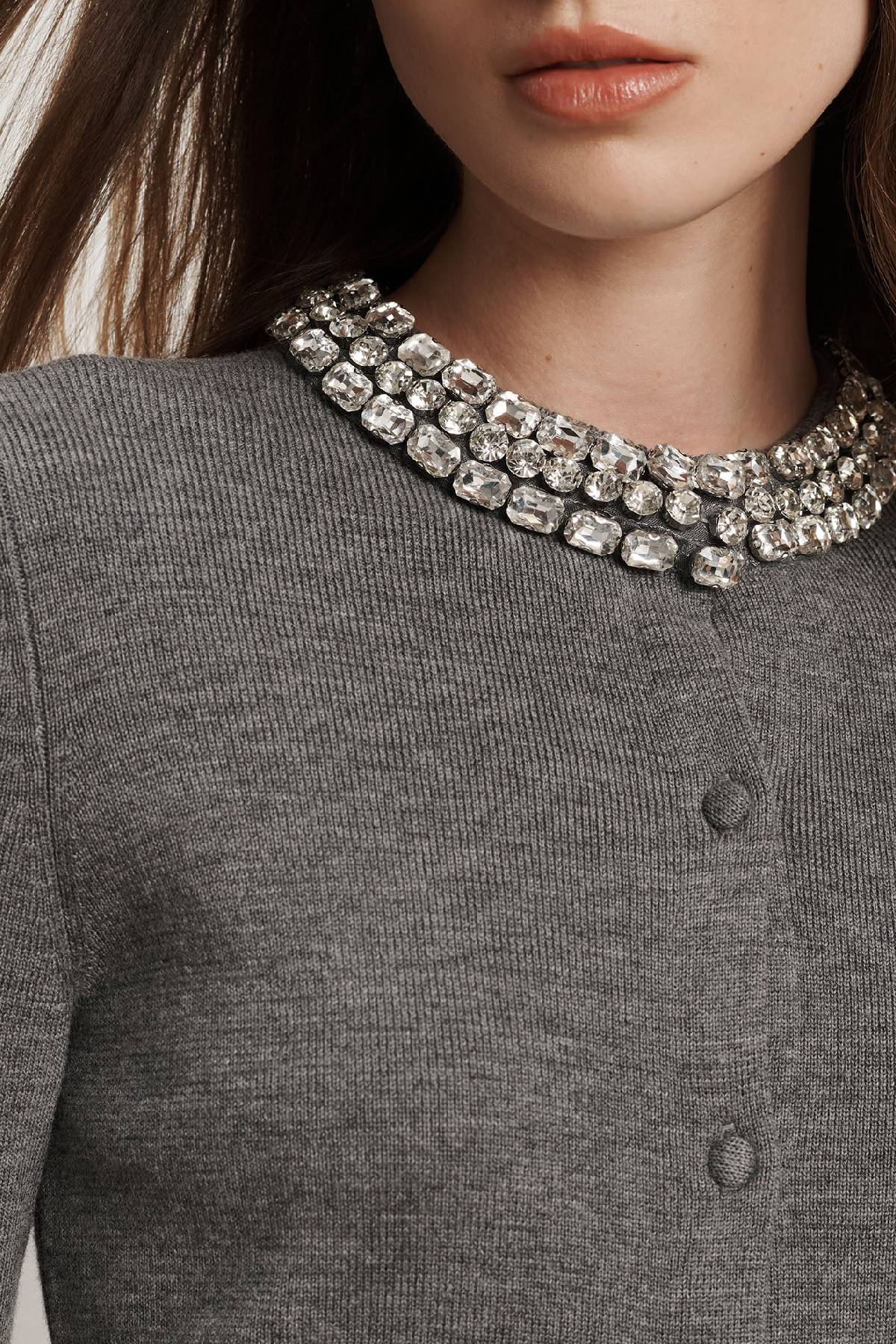 Veronica Beard Daro Cardigan With Embellishment