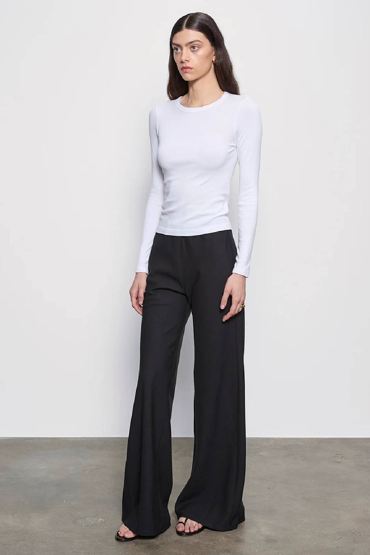 Enza Costa Twill Bias Pant