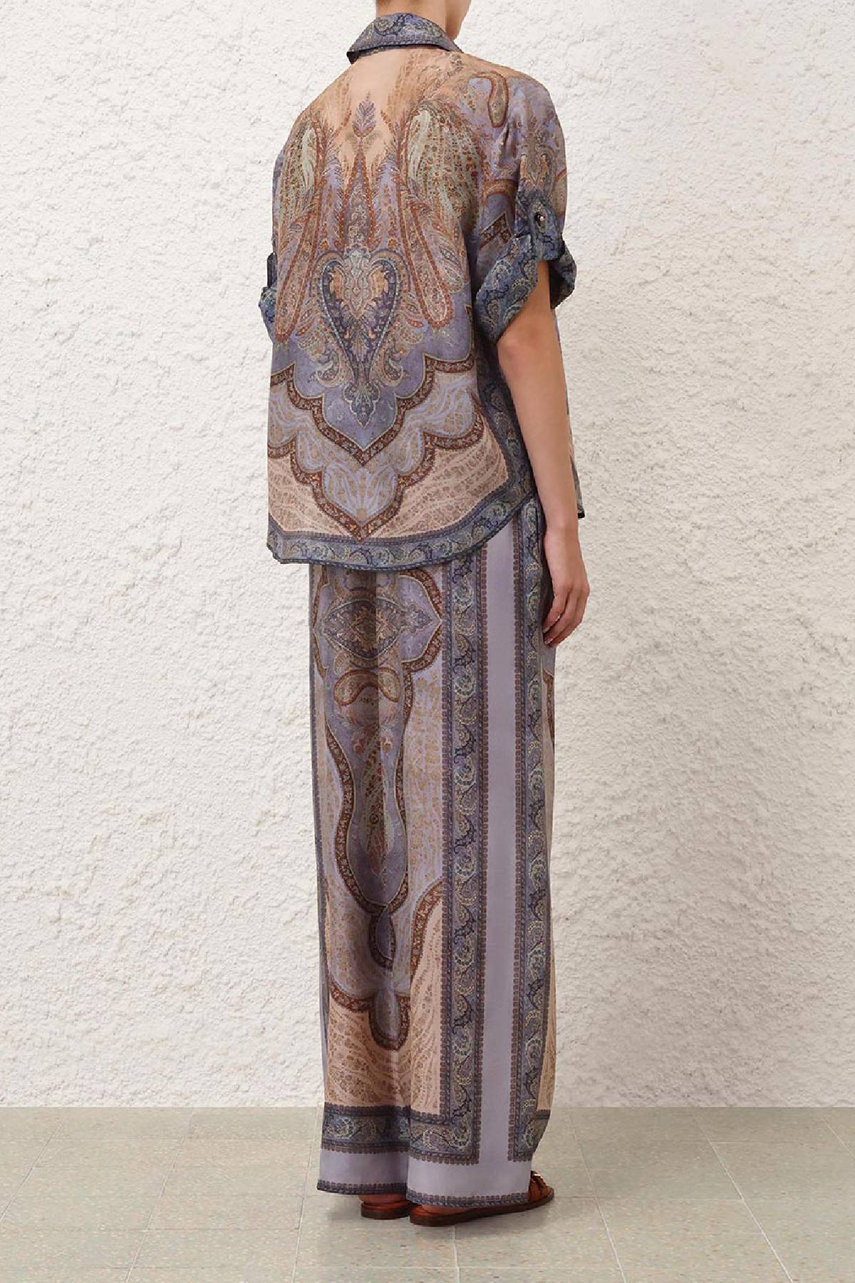 Zimmermann Wanderlust Short Sleeve Shirt