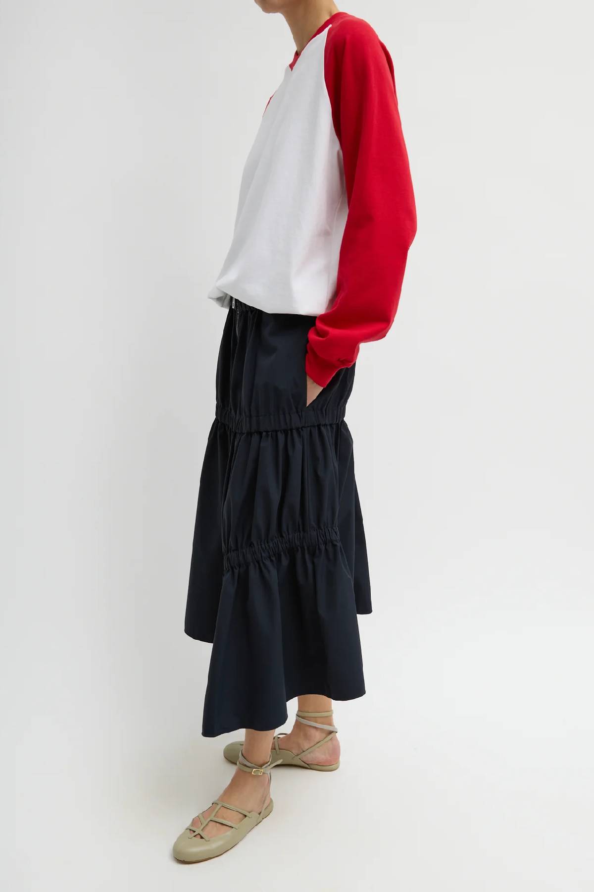 Tibi Perfect T-Shirt Vintage Sweatshirt