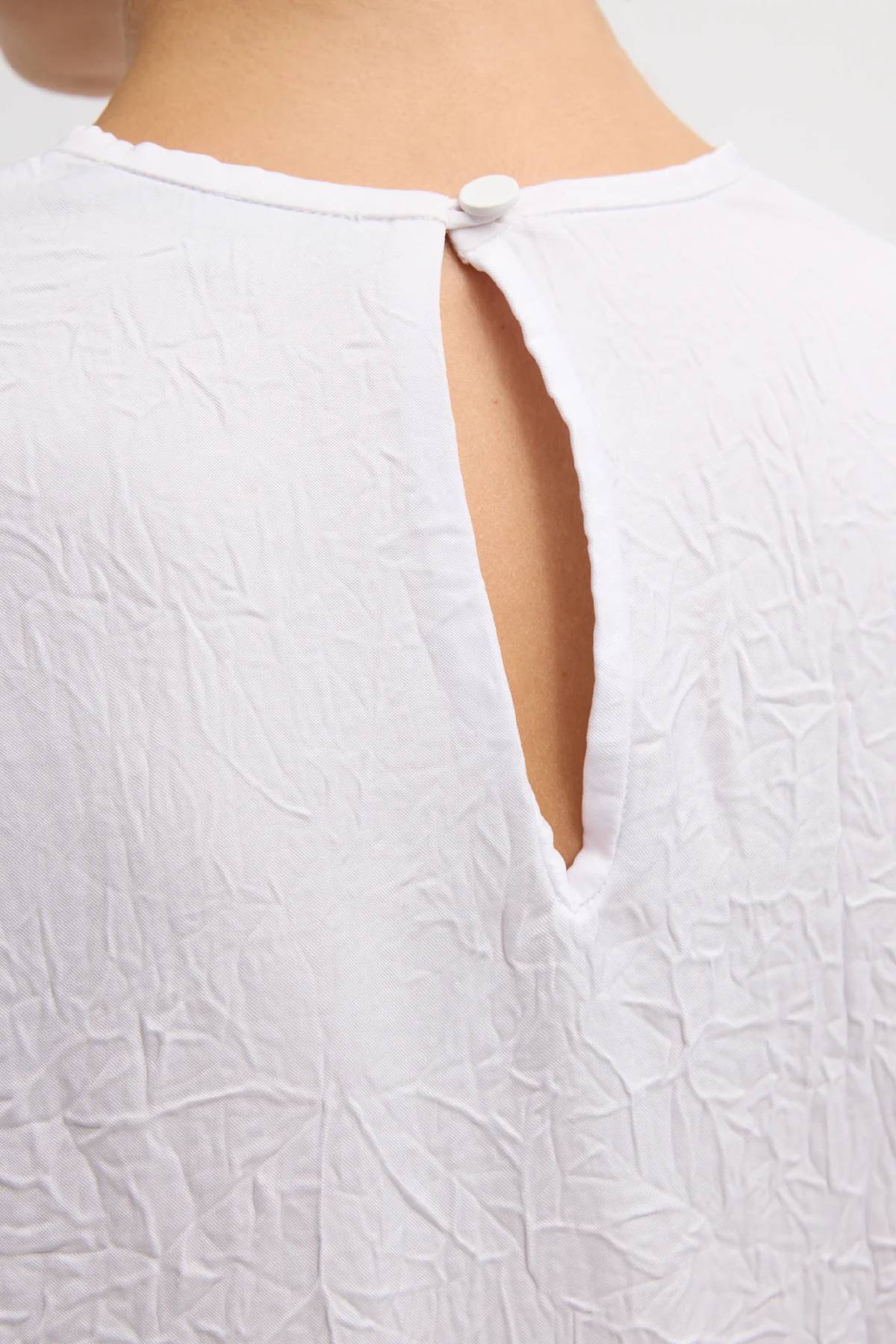 Tibi Crinkle Shirting Easy T-Shirt